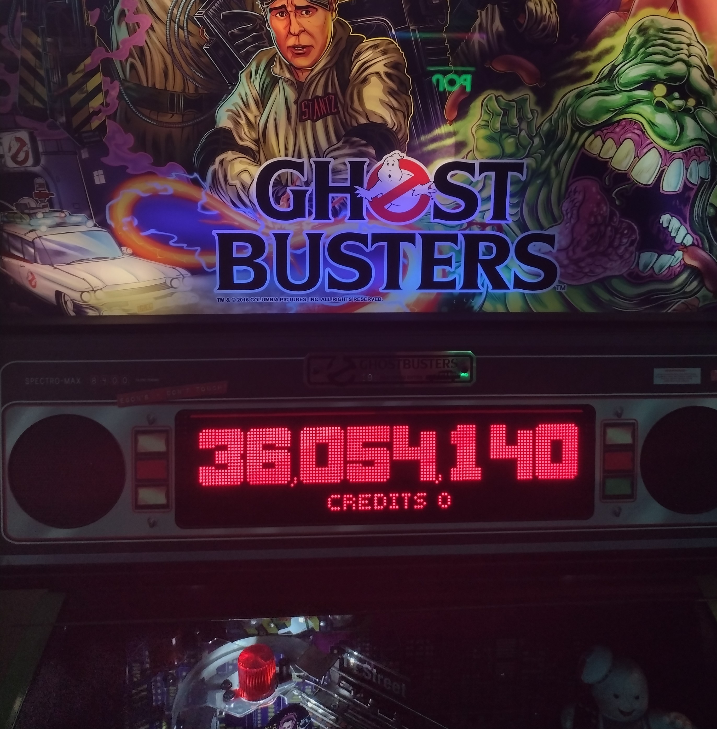 Hauntedprogram: Ghostbusters (Pinball: 3 Balls) 36,054,140 points on 2022-07-30 22:33:06