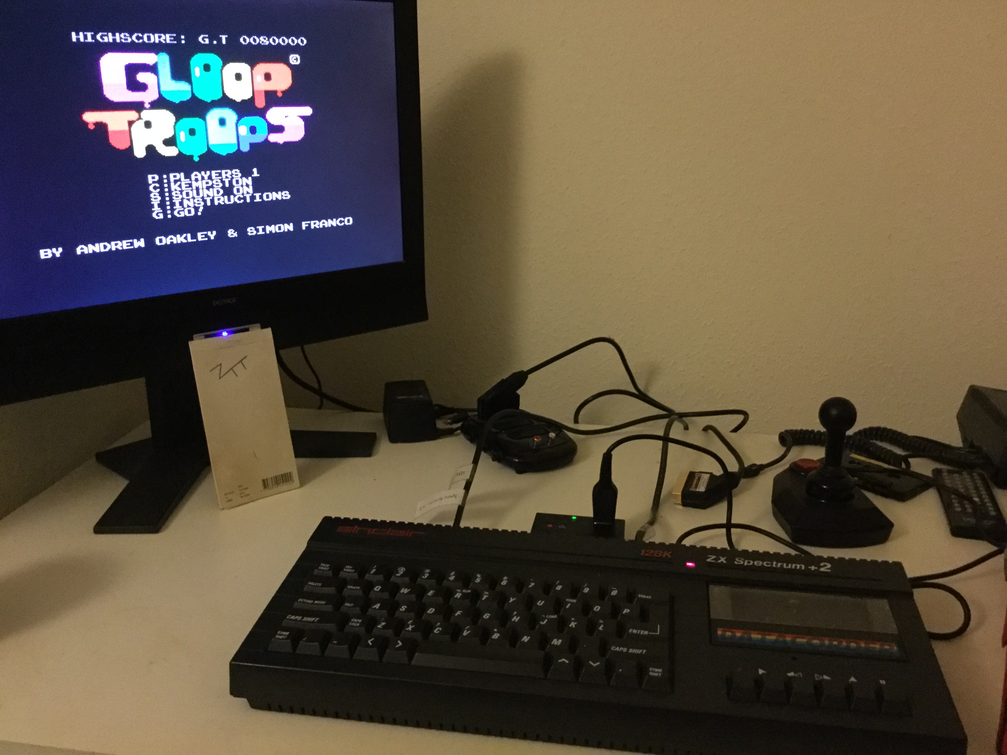 Frankie: Gloop Troops (ZX Spectrum) 77,450 points on 2020-02-08 02:13:31