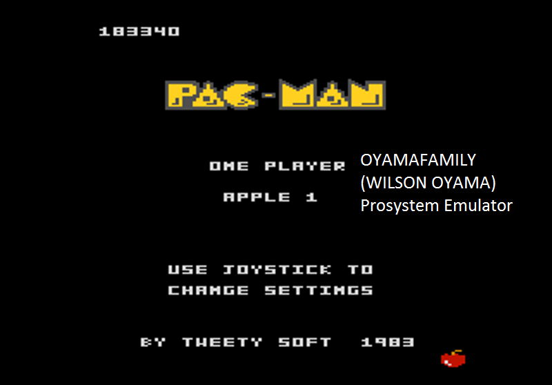 oyamafamily: Gobbler: Apple 1 Start (Atari 7800 Emulated) 183,340 points on 2016-02-27 16:38:36
