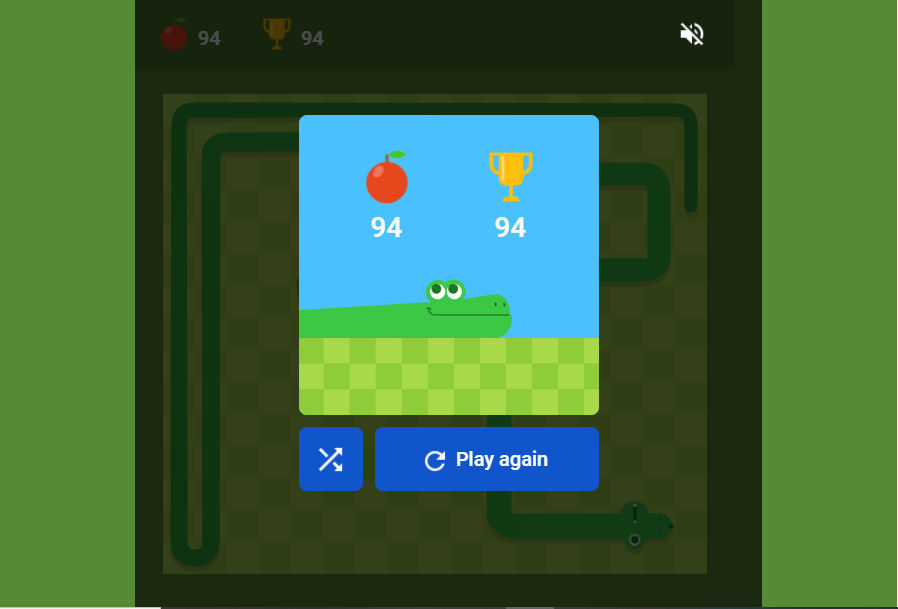 What Is The Highest Score On Google Snake?