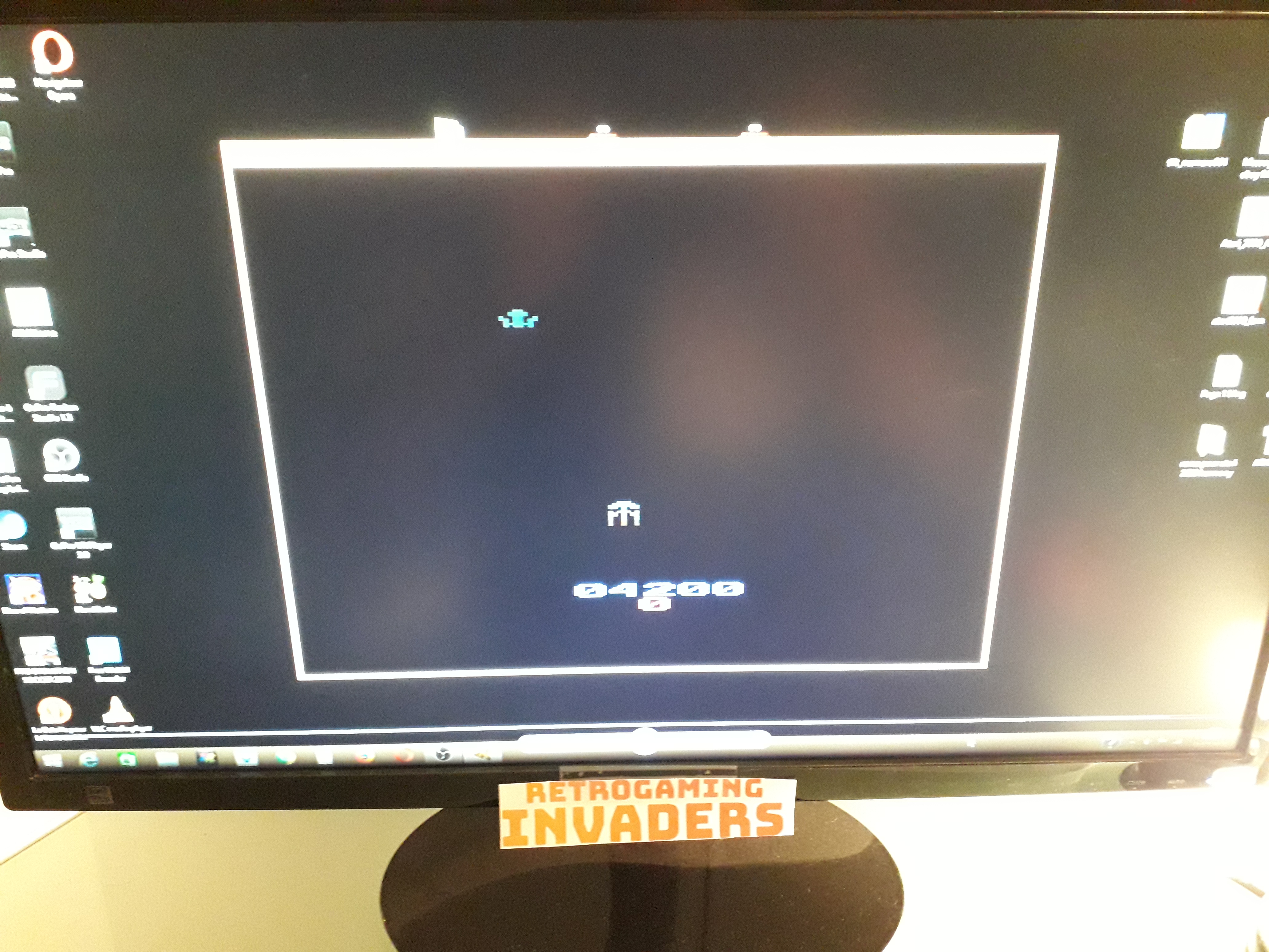 retrogaminginvaders: Gorf (Atari 2600 Emulated) 4,200 points on 2019-07-09 19:27:58
