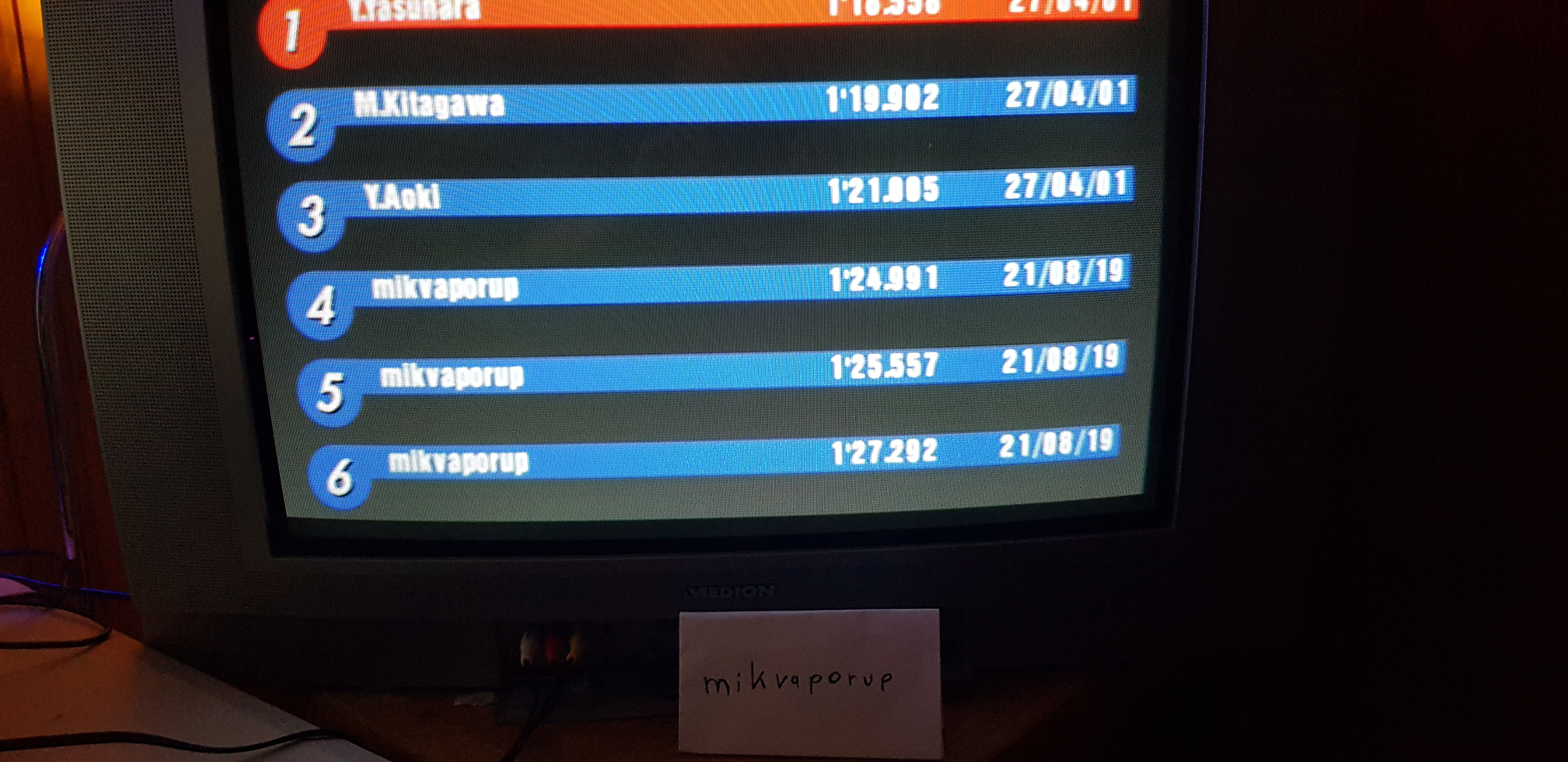 mikvaporup: Gran Turismo 3: A-Spec [Time Trial] [Apricot Hill Raceway] (Playstation 2) 0:01:24.991 points on 2019-08-21 14:03:52