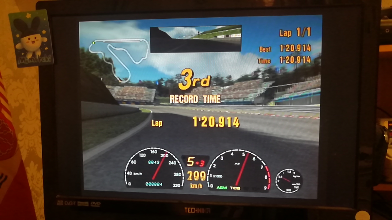 Mimitchi: Gran Turismo 3: A-Spec [Time Trial] [Apricot Hill Raceway] (Playstation 2) 0:01:20.914 points on 2020-08-10 17:02:35