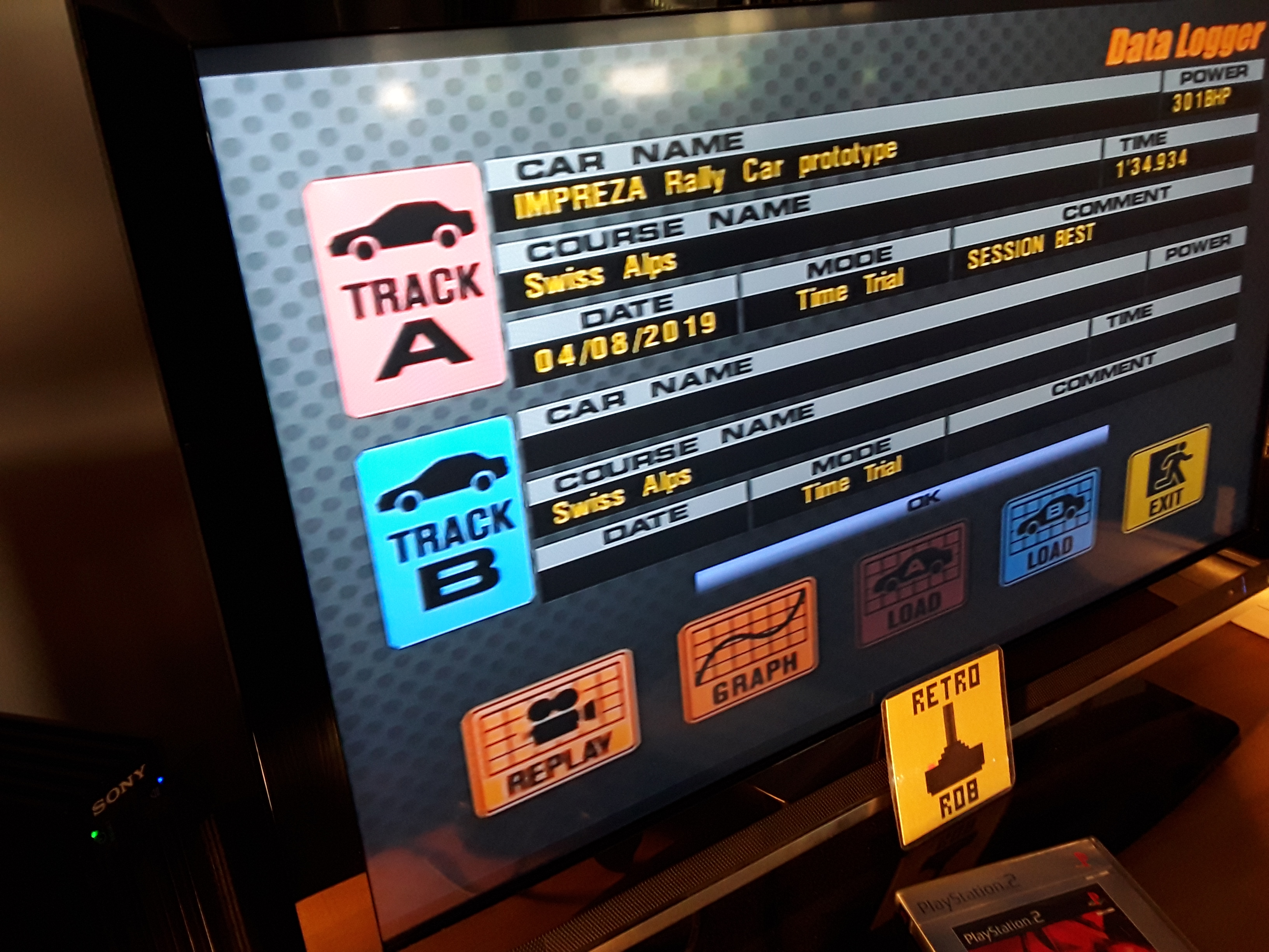 RetroRob: Gran Turismo 3: A-Spec [Time Trial] [Swiss Alps] (Playstation 2) 0:01:34.934 points on 2019-08-07 12:30:09