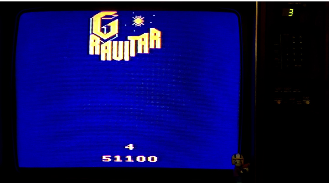 jgkspsx: Gravitar [Game 4] (Atari 2600) 51,100 points on 2022-07-05 06:32:28