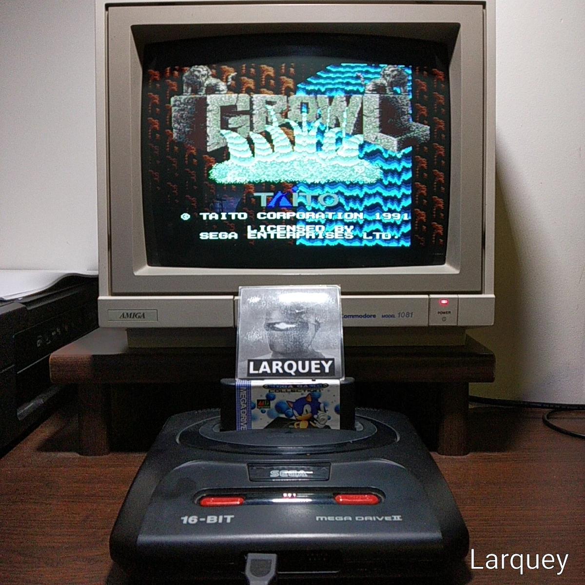 Larquey: Growl [Normal] (Sega Genesis / MegaDrive) 161,500 points on 2021-09-25 03:08:27