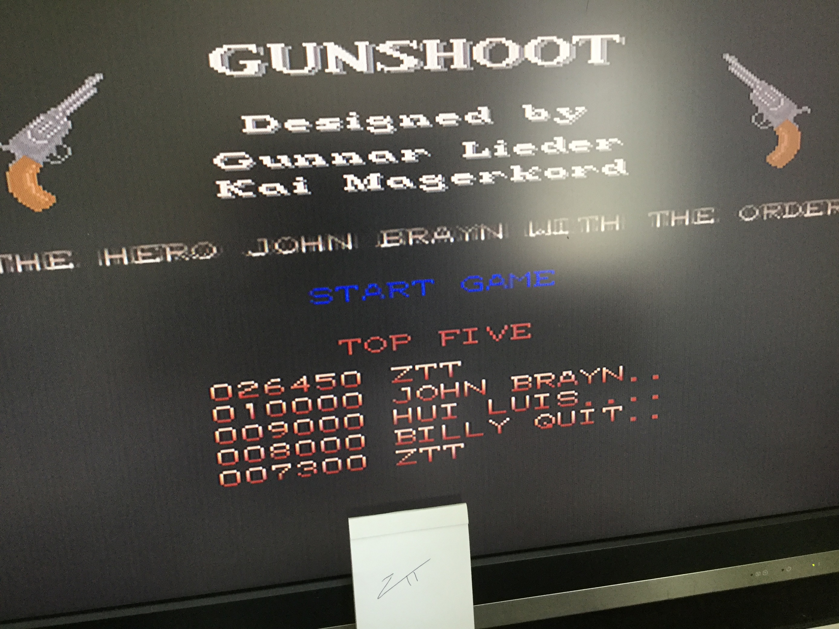 Frankie: Gunshoot (Amiga) 26,450 points on 2021-08-28 03:29:09