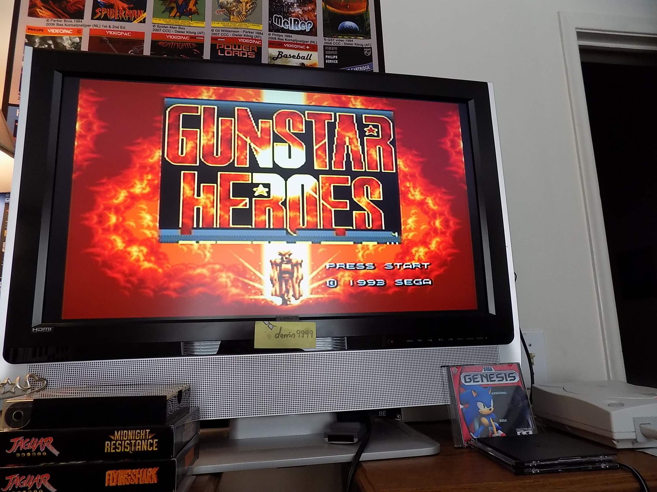 darrin9999: Gunstar Heroes (Sega Genesis / MegaDrive Emulated) 106,827 points on 2018-09-05 15:29:52