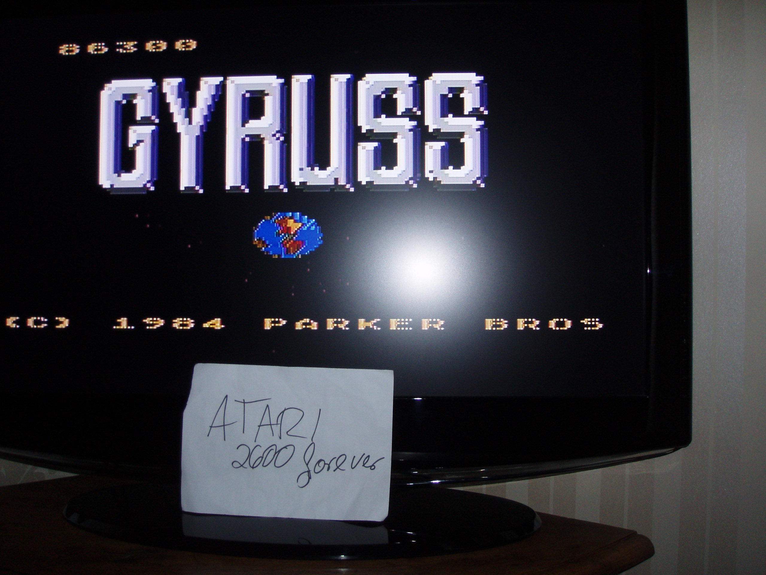 atari2600forever: Gyruss (Atari 5200) 86,300 points on 2018-01-05 02:31:57