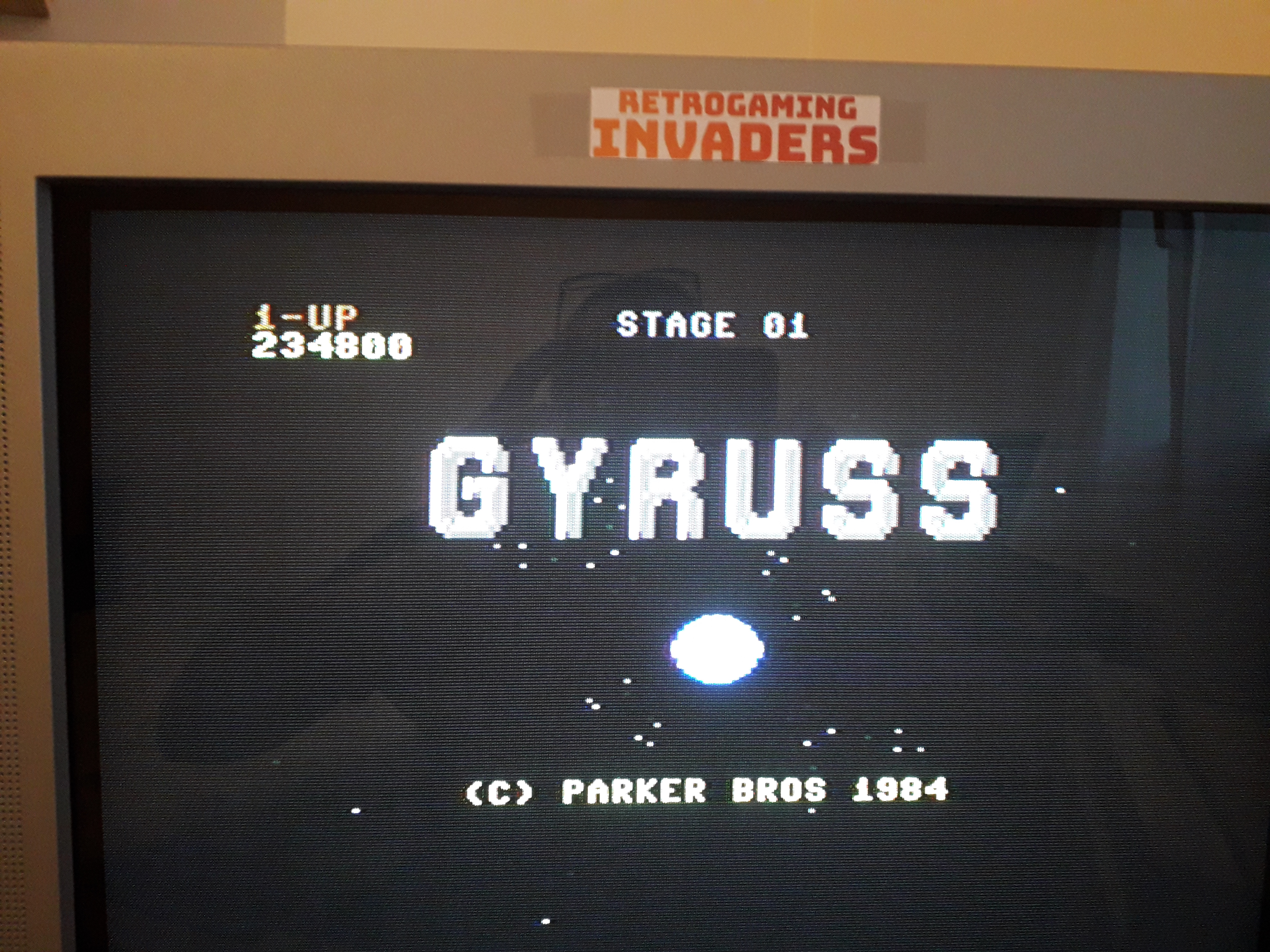 Gyruss 234,800 points