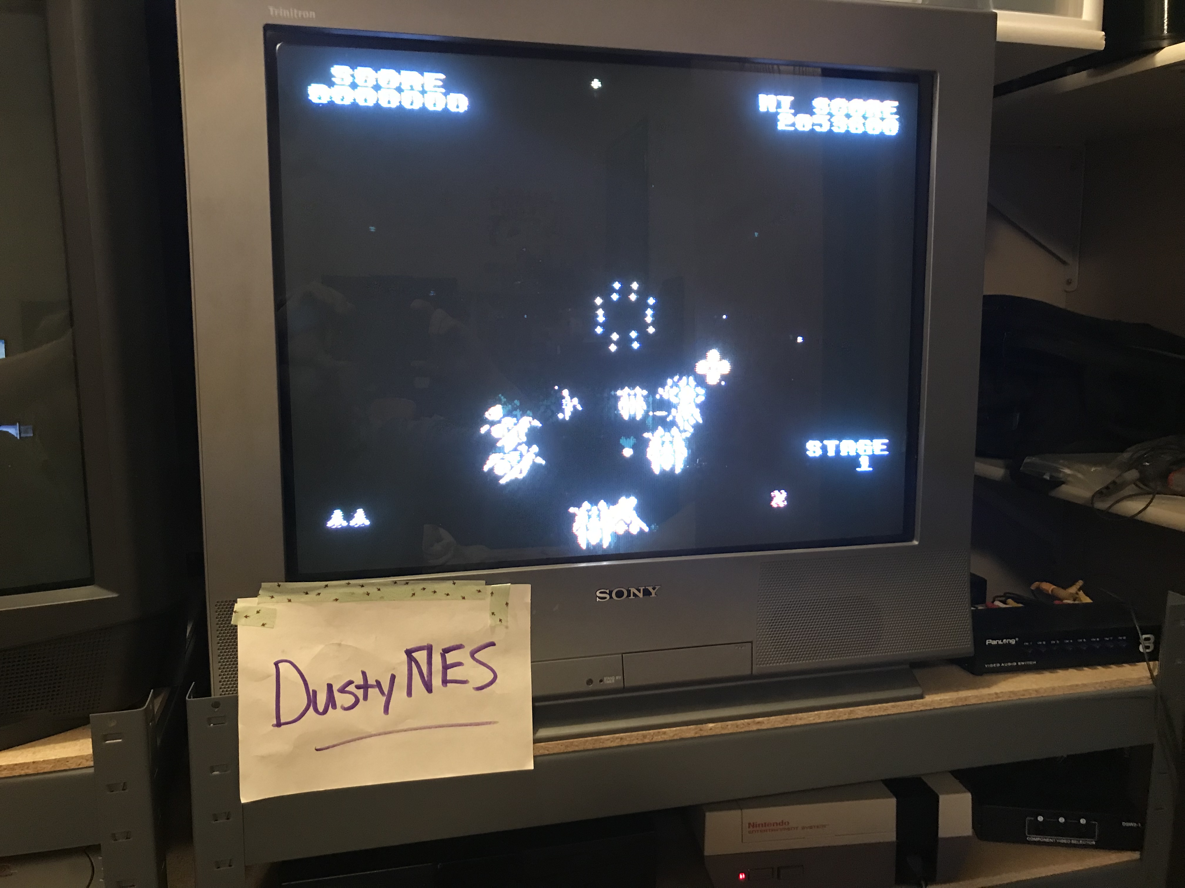 DustyNES: Gyruss (NES/Famicom) 2,053,600 points on 2019-06-27 10:29:59