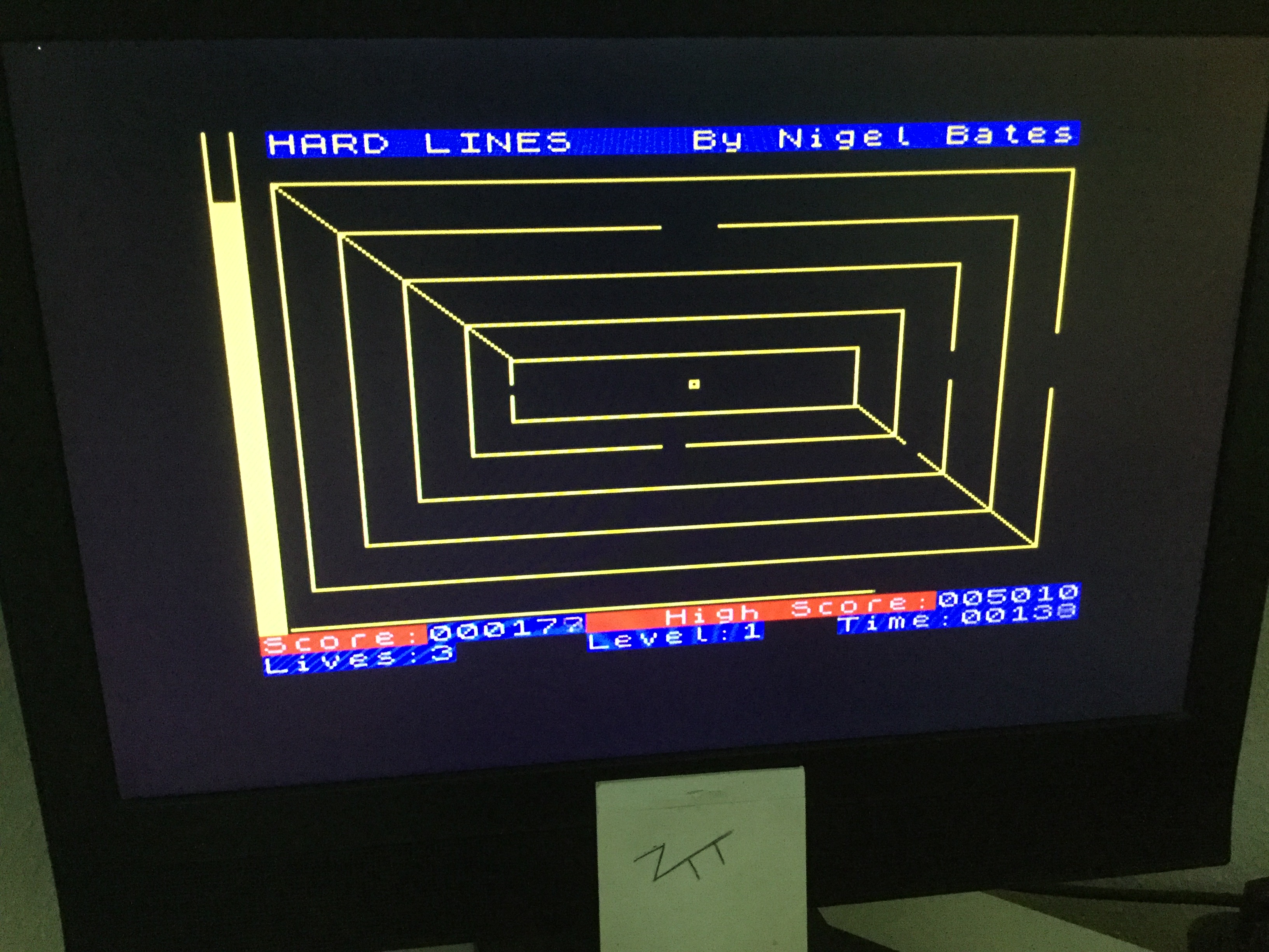 Frankie: Hard Lines [Your Computer / Nigel Bates] (ZX Spectrum) 5,010 points on 2020-08-21 04:53:21