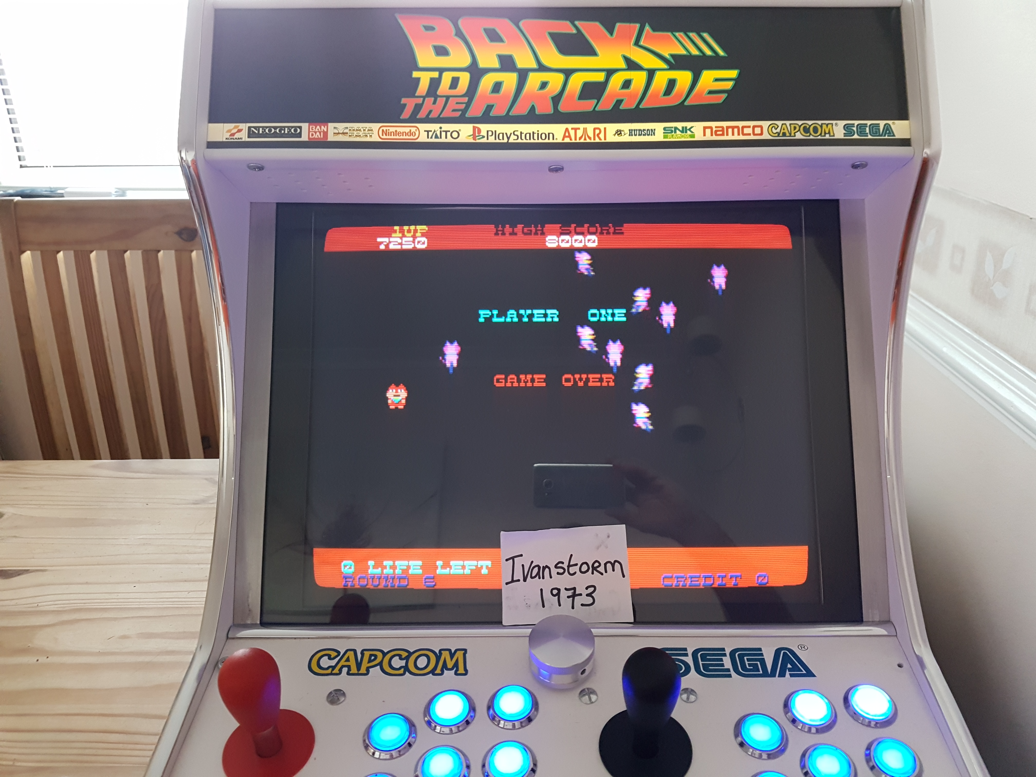Ivanstorm1973: Hopping Mappy (Arcade Emulated / M.A.M.E.) 7,250 points on 2018-01-04 10:26:37