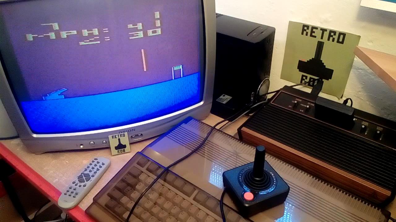 RetroRob: Human Cannonball [Game 7] (Atari 2600 Novice/B) 4 points on 2019-08-18 04:41:11