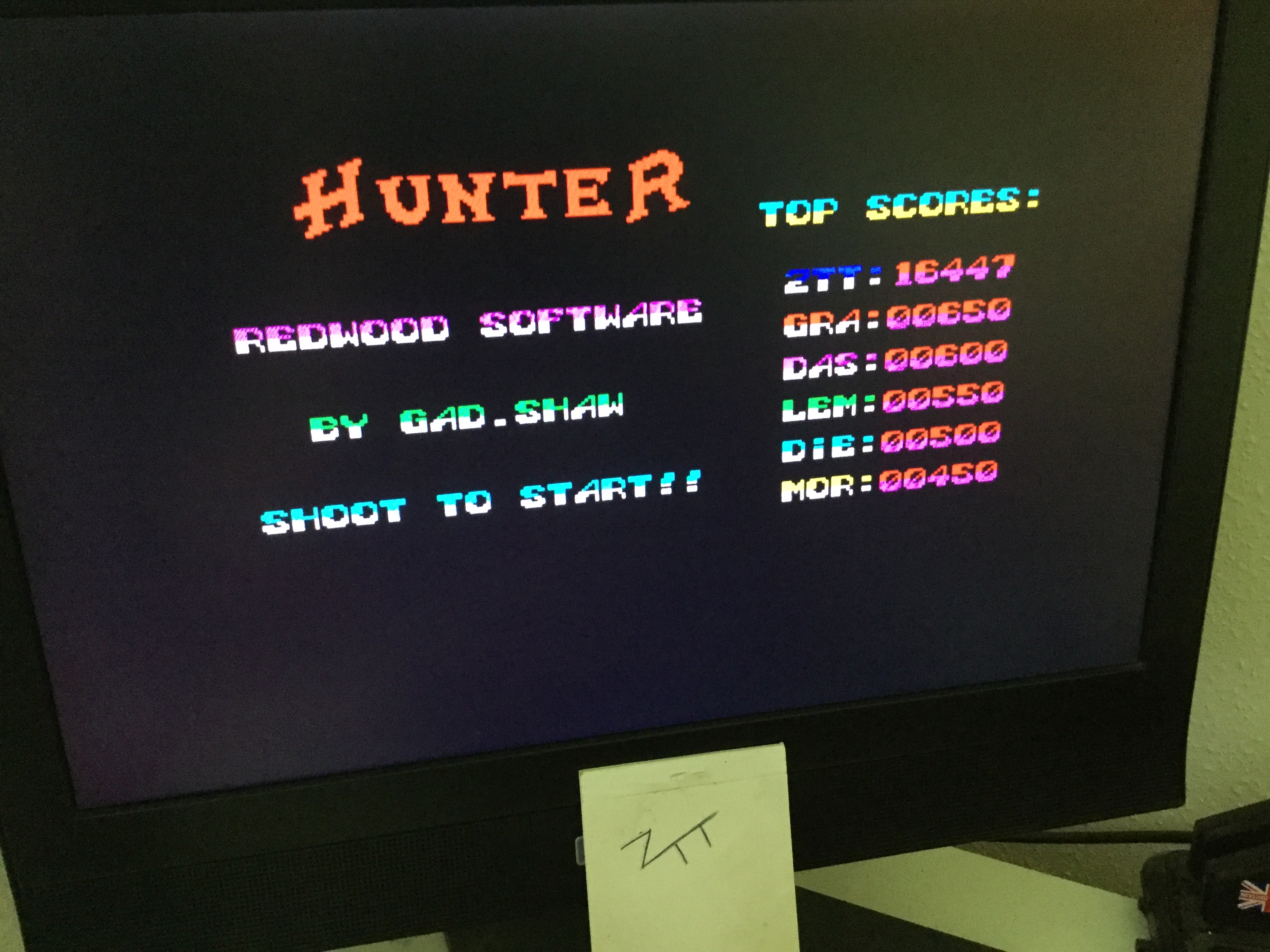 Frankie: Hunter [Scope Designs] (ZX Spectrum) 16,447 points on 2020-08-28 01:25:02