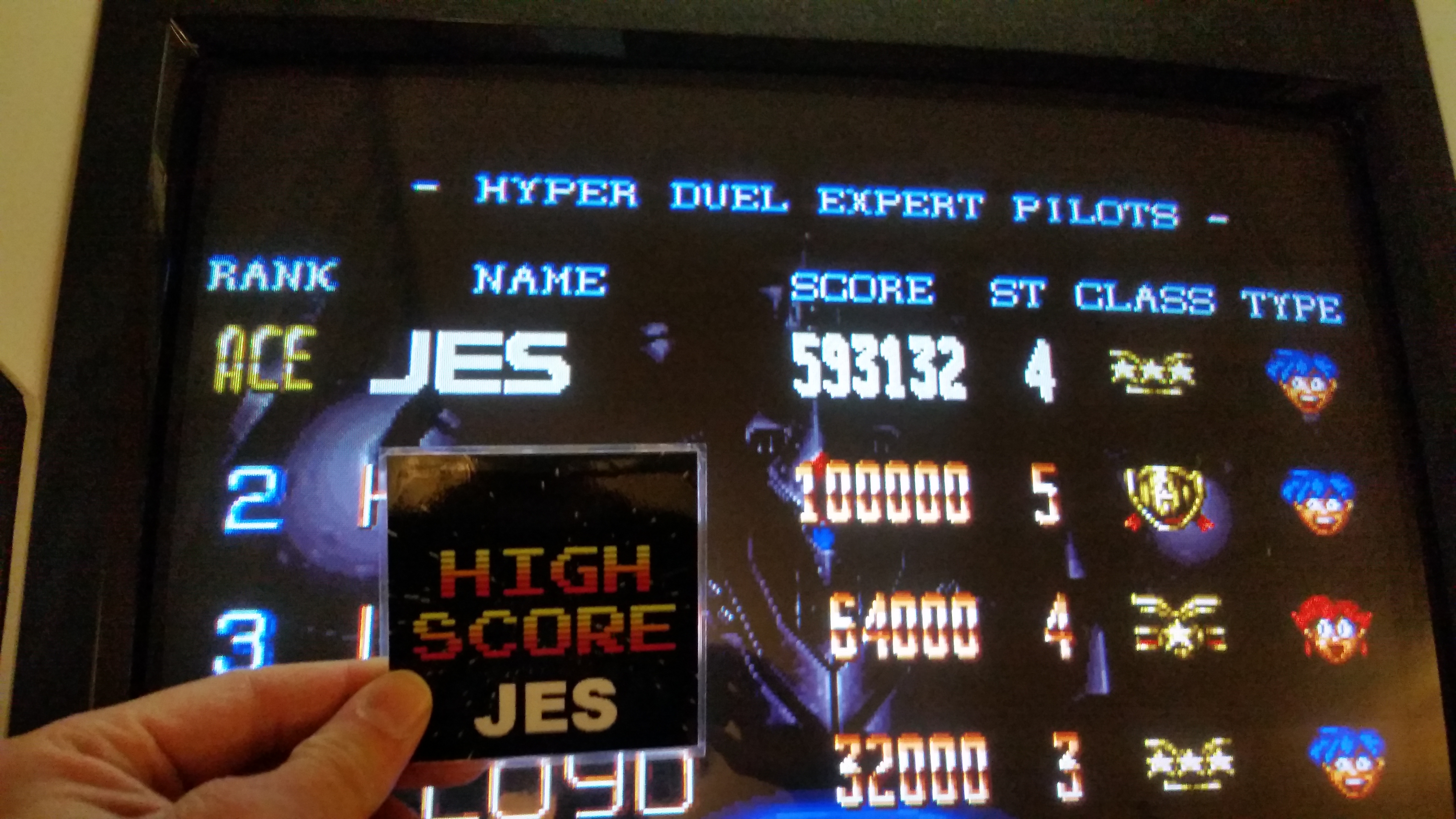 JES: Hyper Duel [hyprduel] (Arcade Emulated / M.A.M.E.) 593,132 points on 2016-12-18 21:28:46