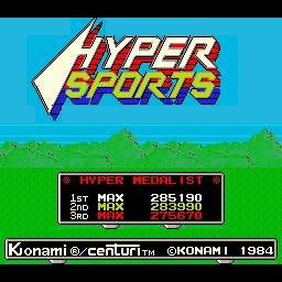 Maxwel: Hyper Sports [hyperspt] (Arcade Emulated / M.A.M.E.) 285,190 points on 2015-09-18 05:39:15