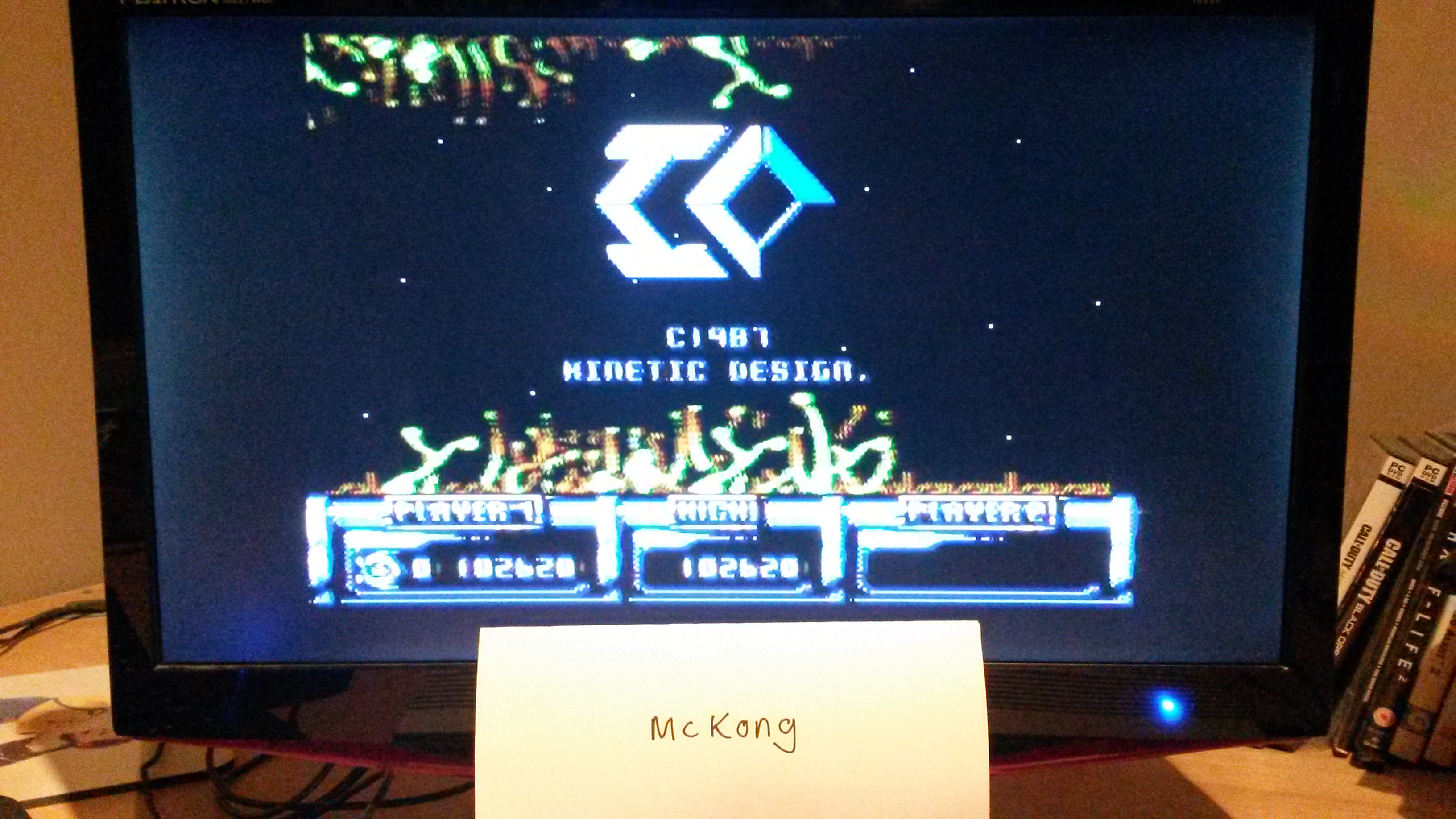 McKong: IO Into Oblivion (Commodore 64) 102,620 points on 2015-10-22 14:24:06