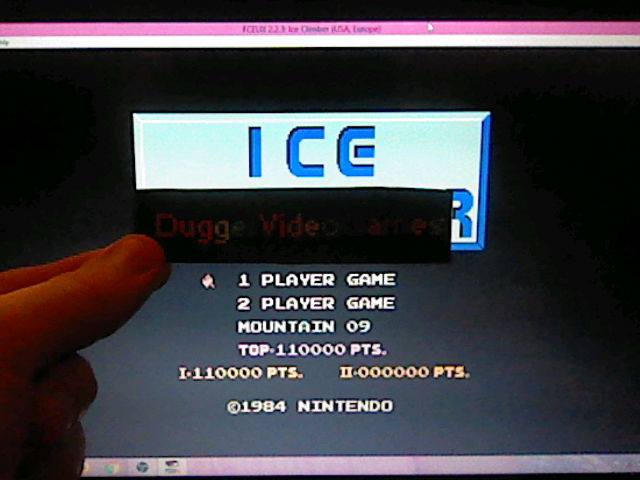 DuggerVideoGames: Ice Climber (NES/Famicom Emulated) 110,000 points on 2018-01-18 04:09:13