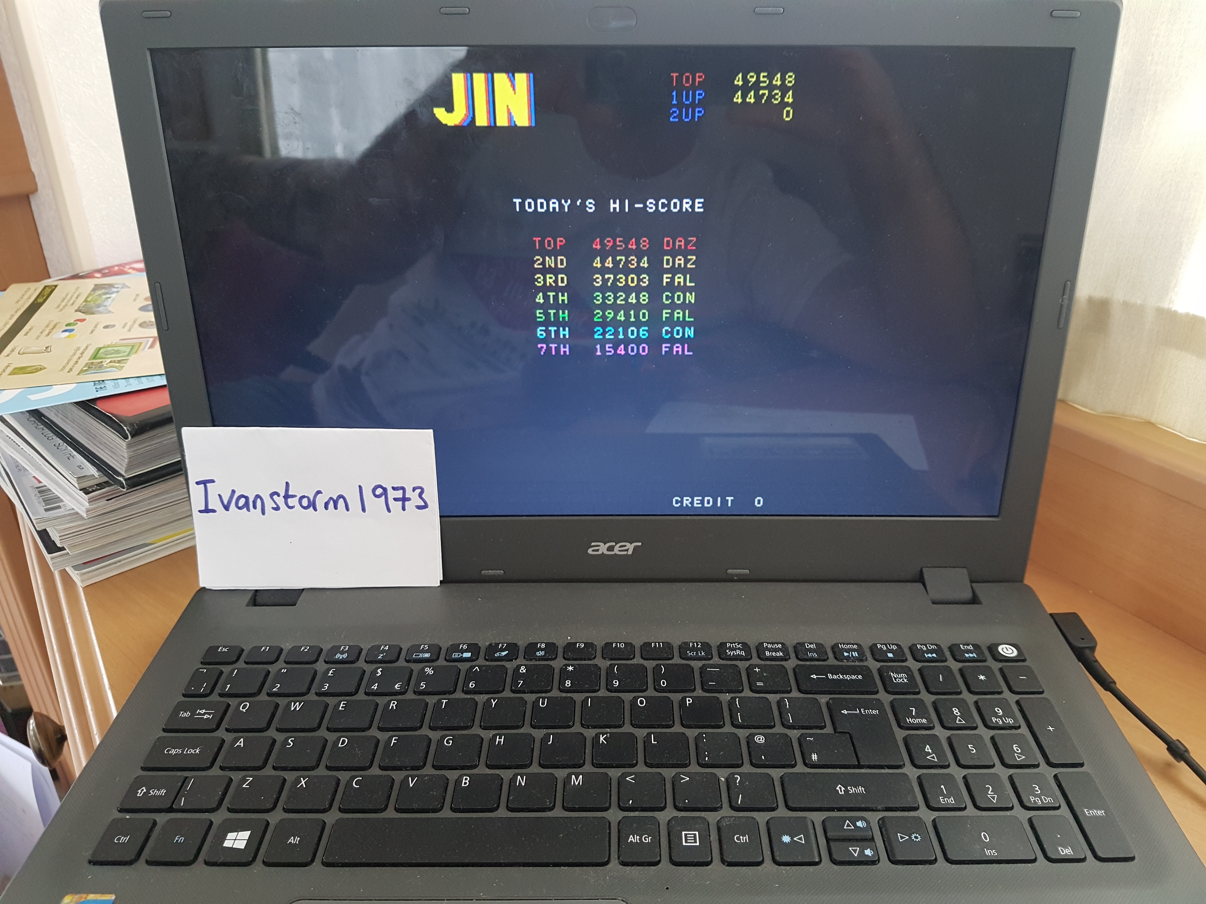 Ivanstorm1973: Jin [jin] (Arcade Emulated / M.A.M.E.) 49,548 points on 2017-06-25 08:15:35