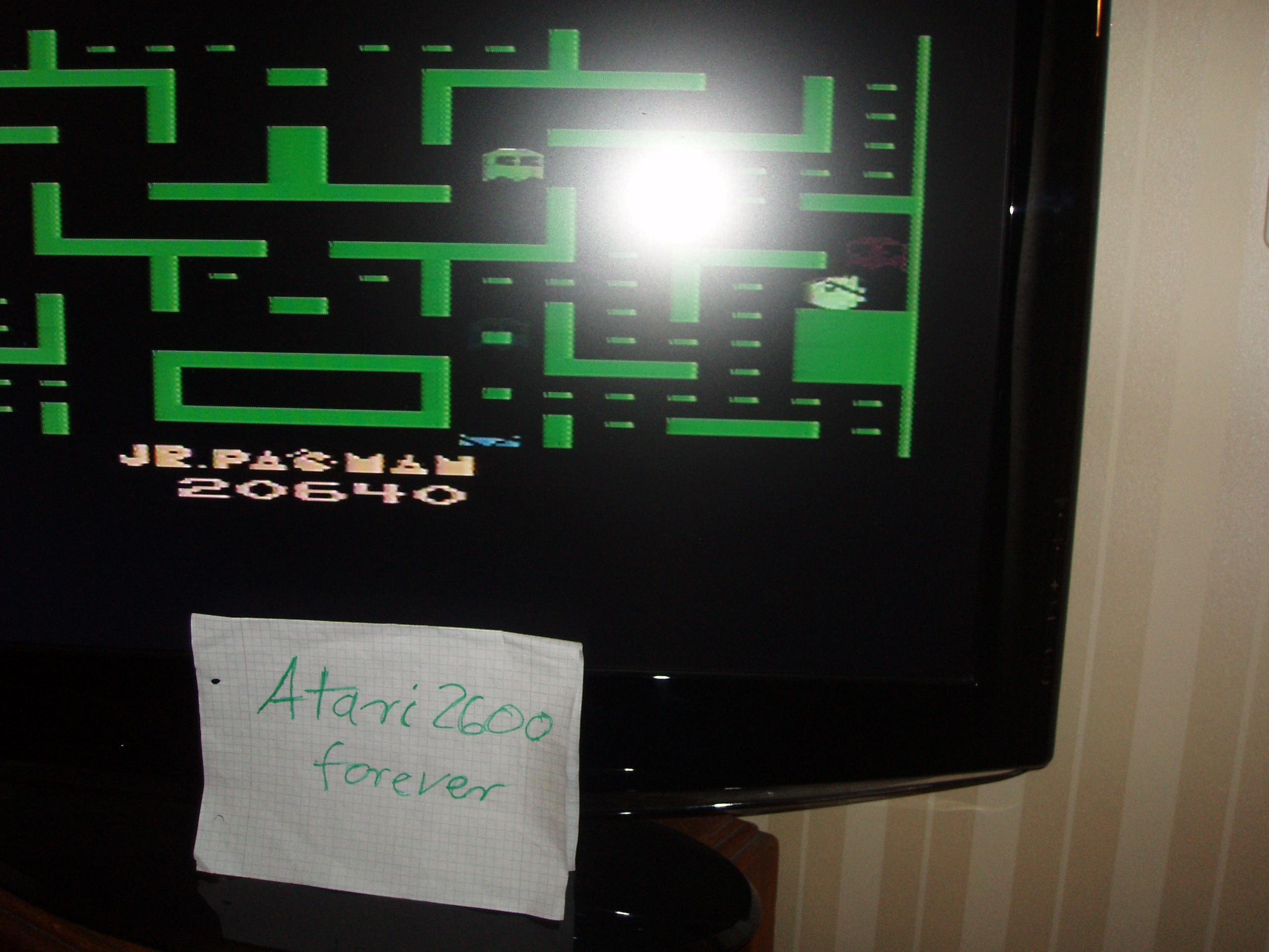atari2600forever: Jr. Pac-Man (Atari 2600) 20,640 points on 2016-11-02 04:28:04