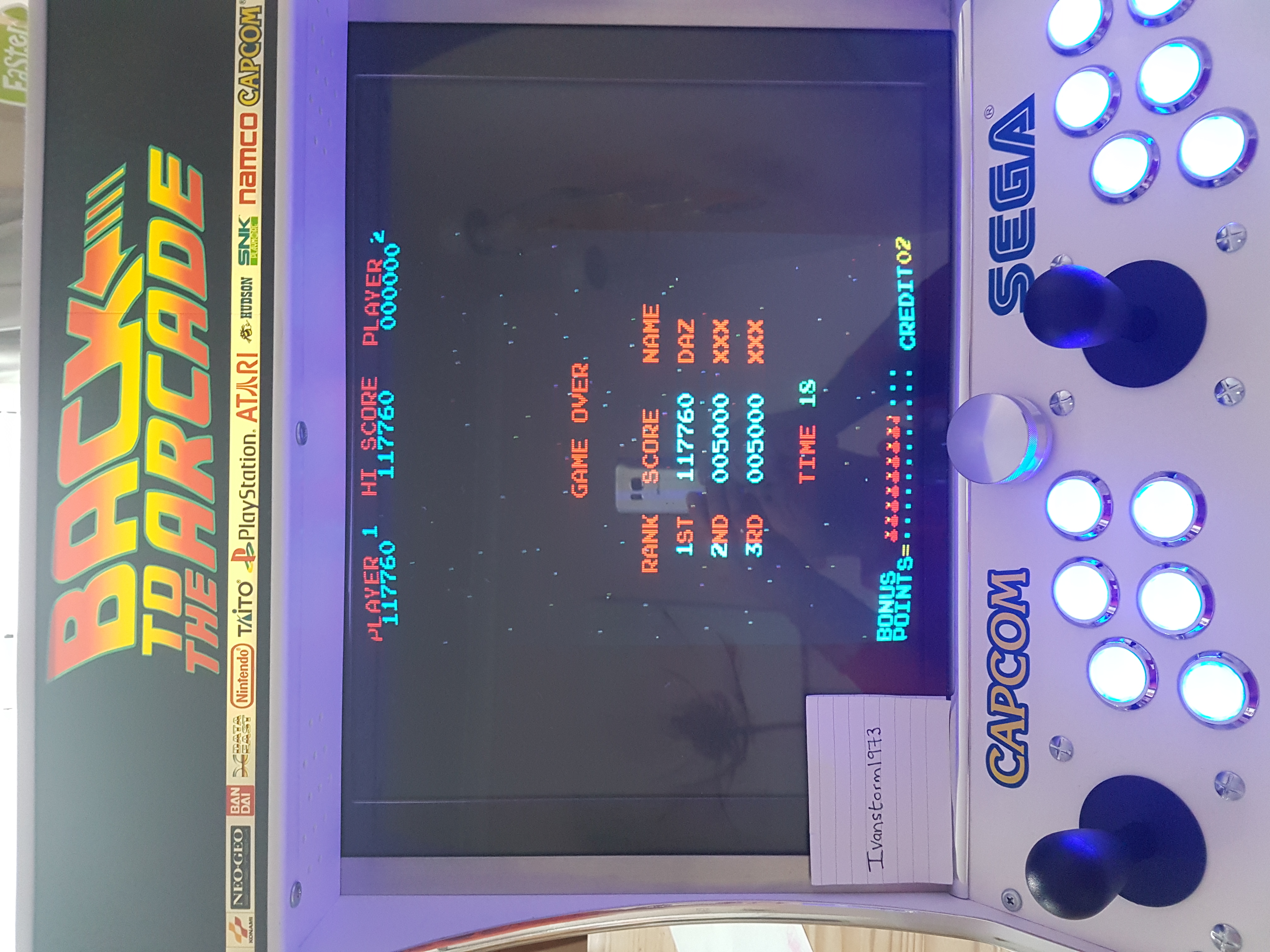 Ivanstorm1973: Jump Bug (Arcade Emulated / M.A.M.E.) 117,760 points on 2017-06-29 07:59:46