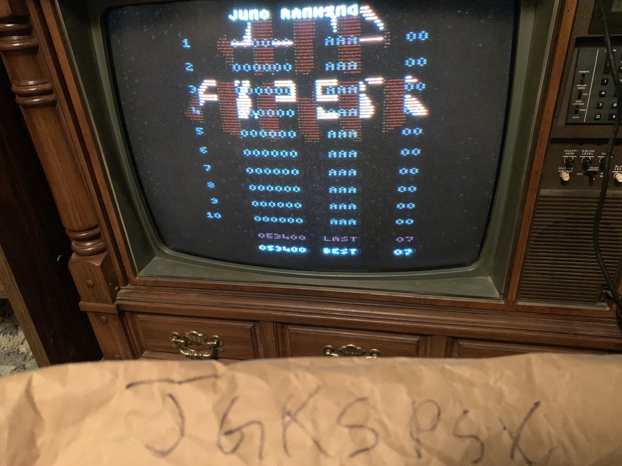 jgkspsx: Juno First (Atari 2600 Novice/B) 53,400 points on 2022-04-16 22:06:12