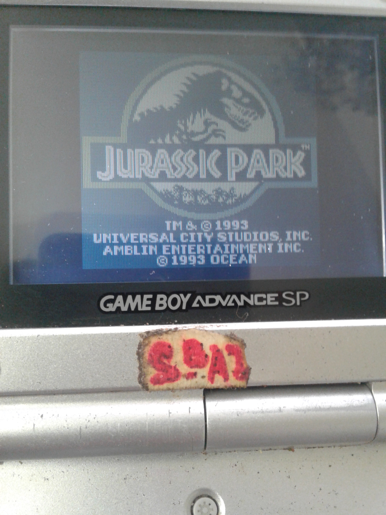 S.BAZ: Jurassic Park (Game Boy) 240 points on 2020-03-18 23:39:33