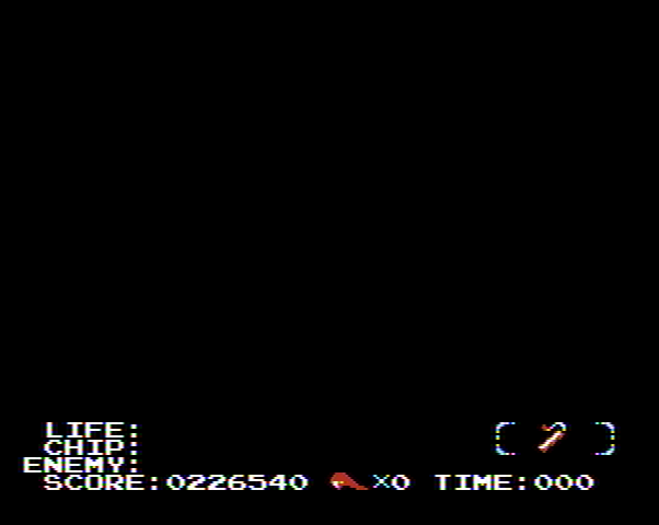 Hyeron: Kabuki: Quantum Fighter (NES/Famicom Emulated) 226,540 points on 2019-08-16 02:30:02