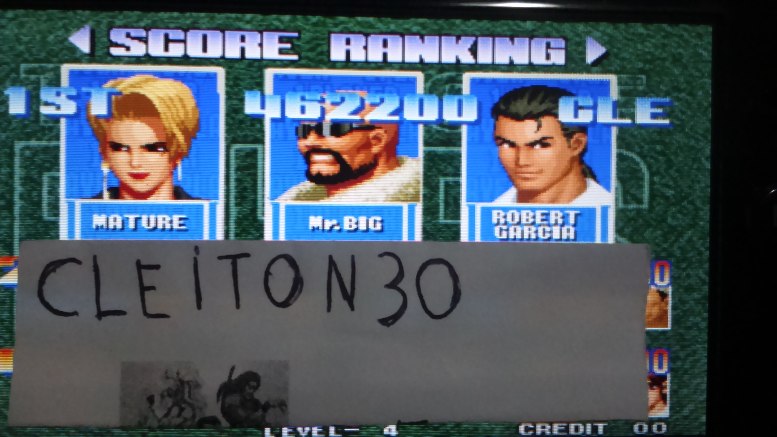 Cleiton30: King of Fighters 