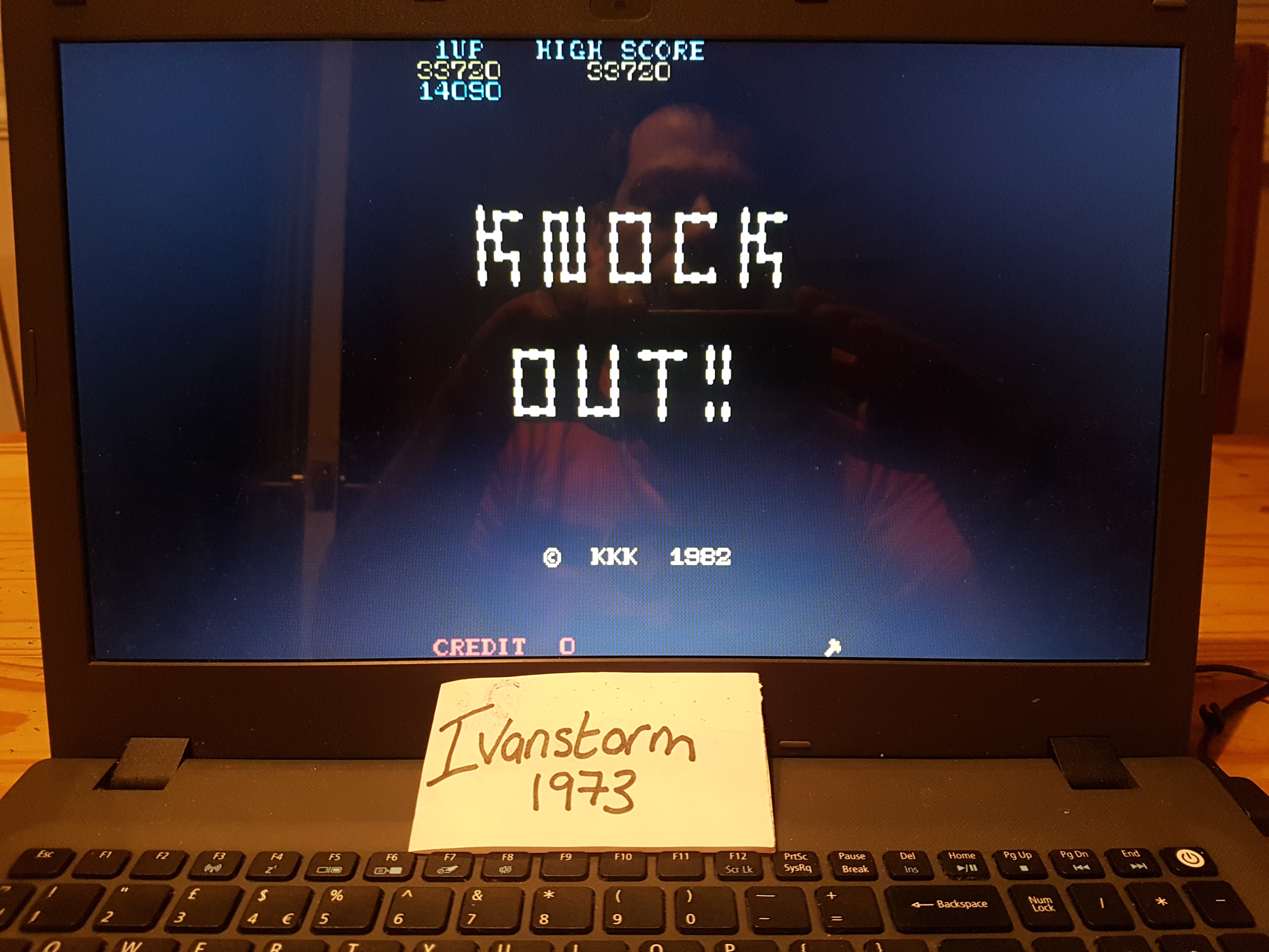 Ivanstorm1973: Knock Out [knockout] (Arcade Emulated / M.A.M.E.) 33,720 points on 2018-03-13 14:46:29