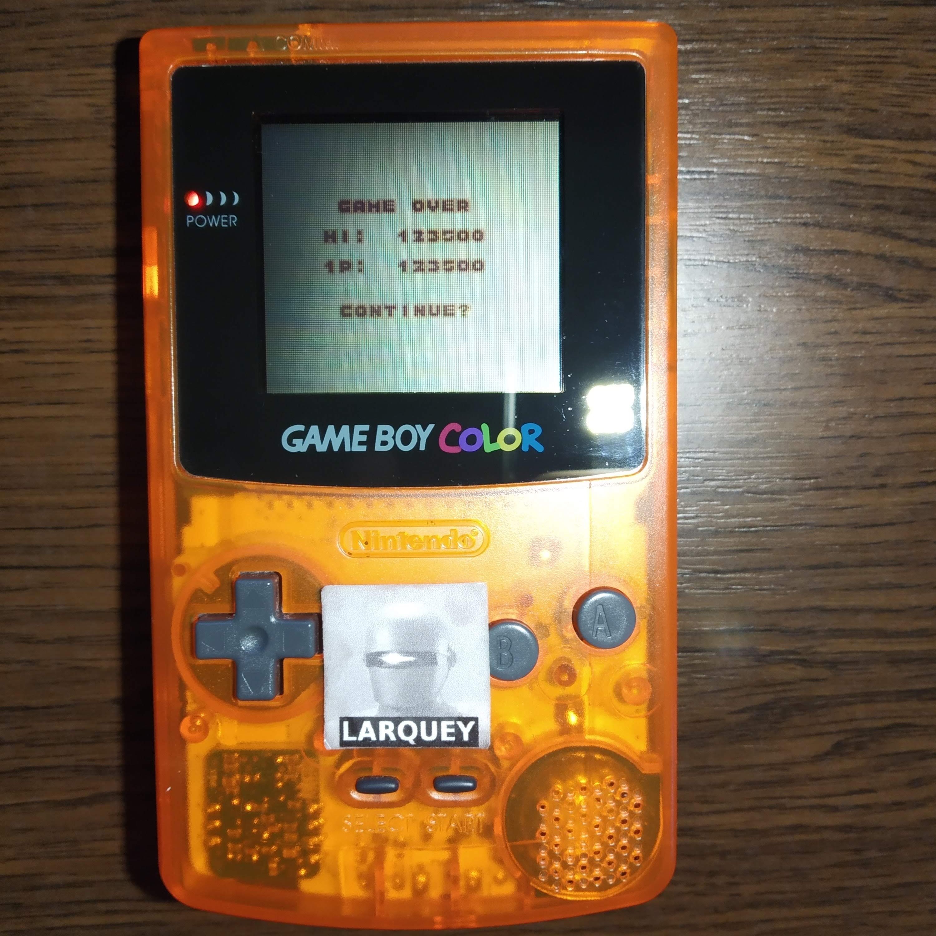 Larquey: Konami GB Collection Vol. 2: Parodius (Game Boy Color) 123,500 points on 2020-07-02 11:45:43