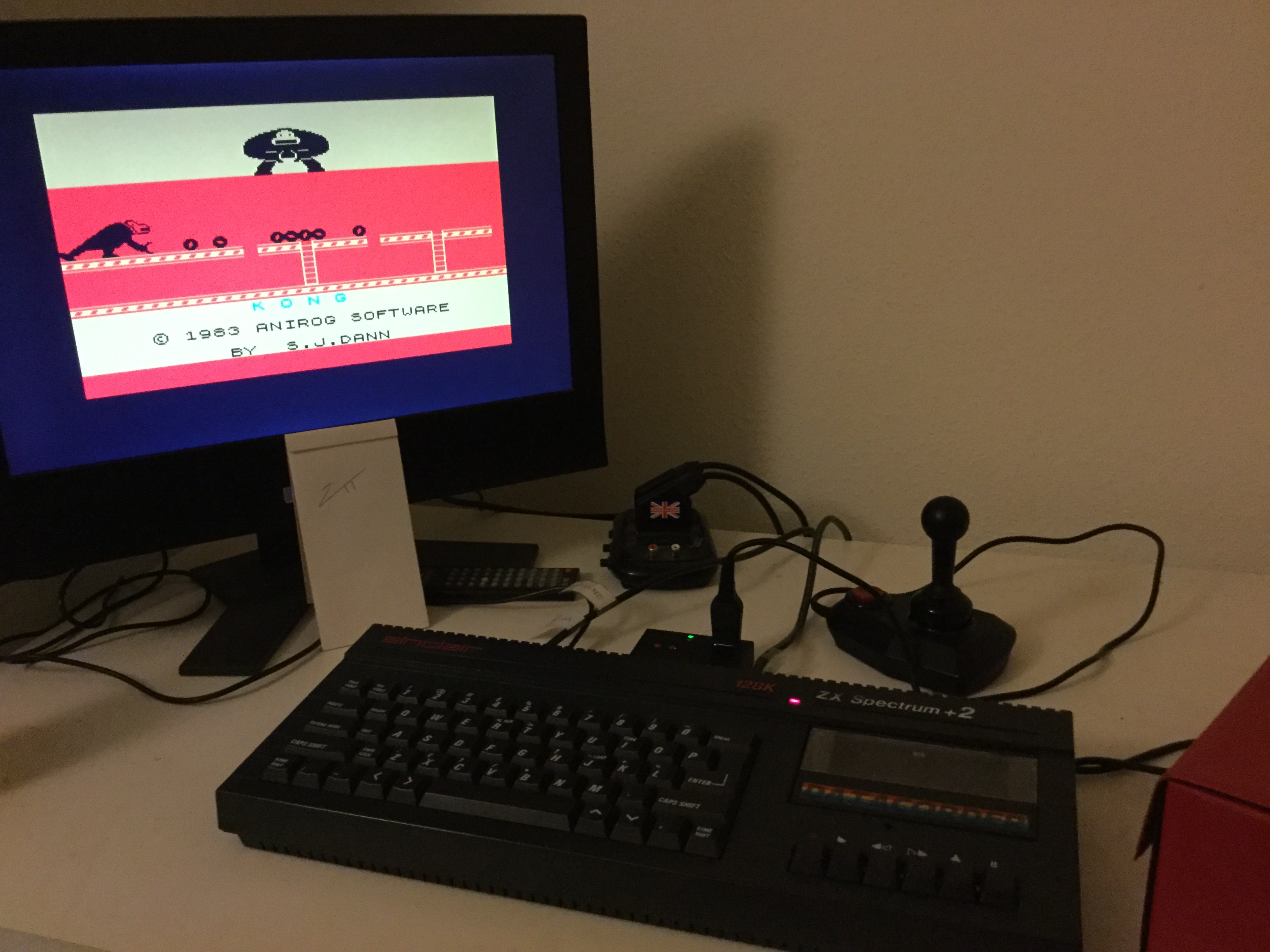 Frankie: Kong [Anirog Software] (ZX Spectrum) 17,100 points on 2022-03-18 06:40:25