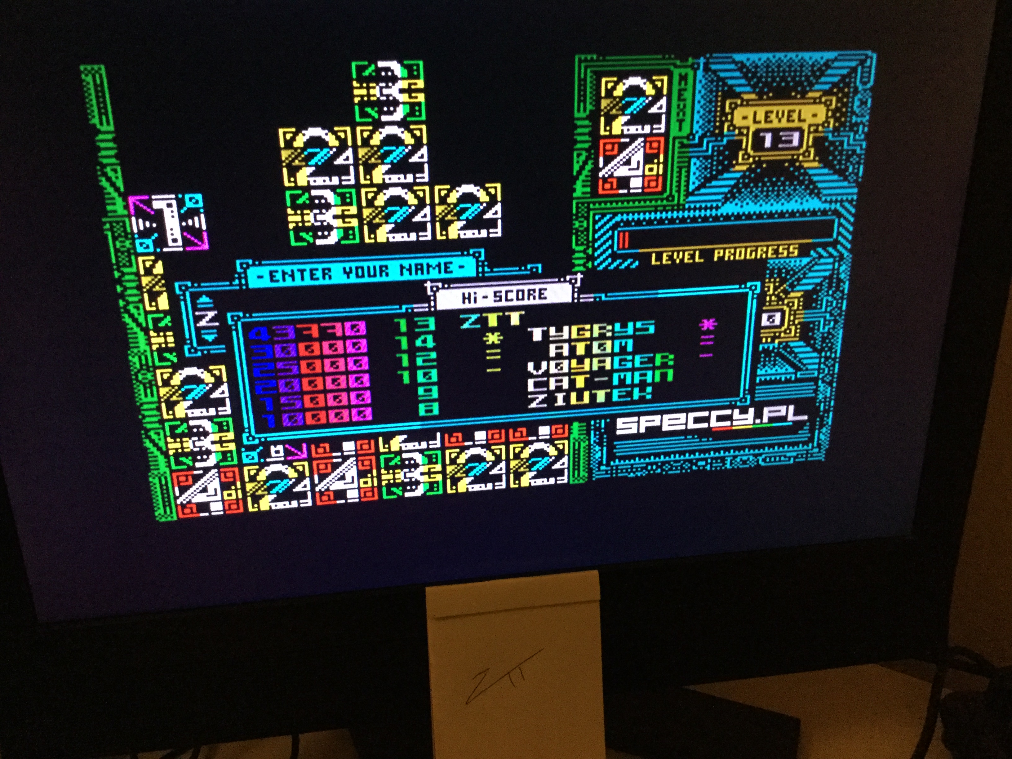 Frankie: Krunel (ZX Spectrum) 43,770 points on 2022-03-26 04:05:12