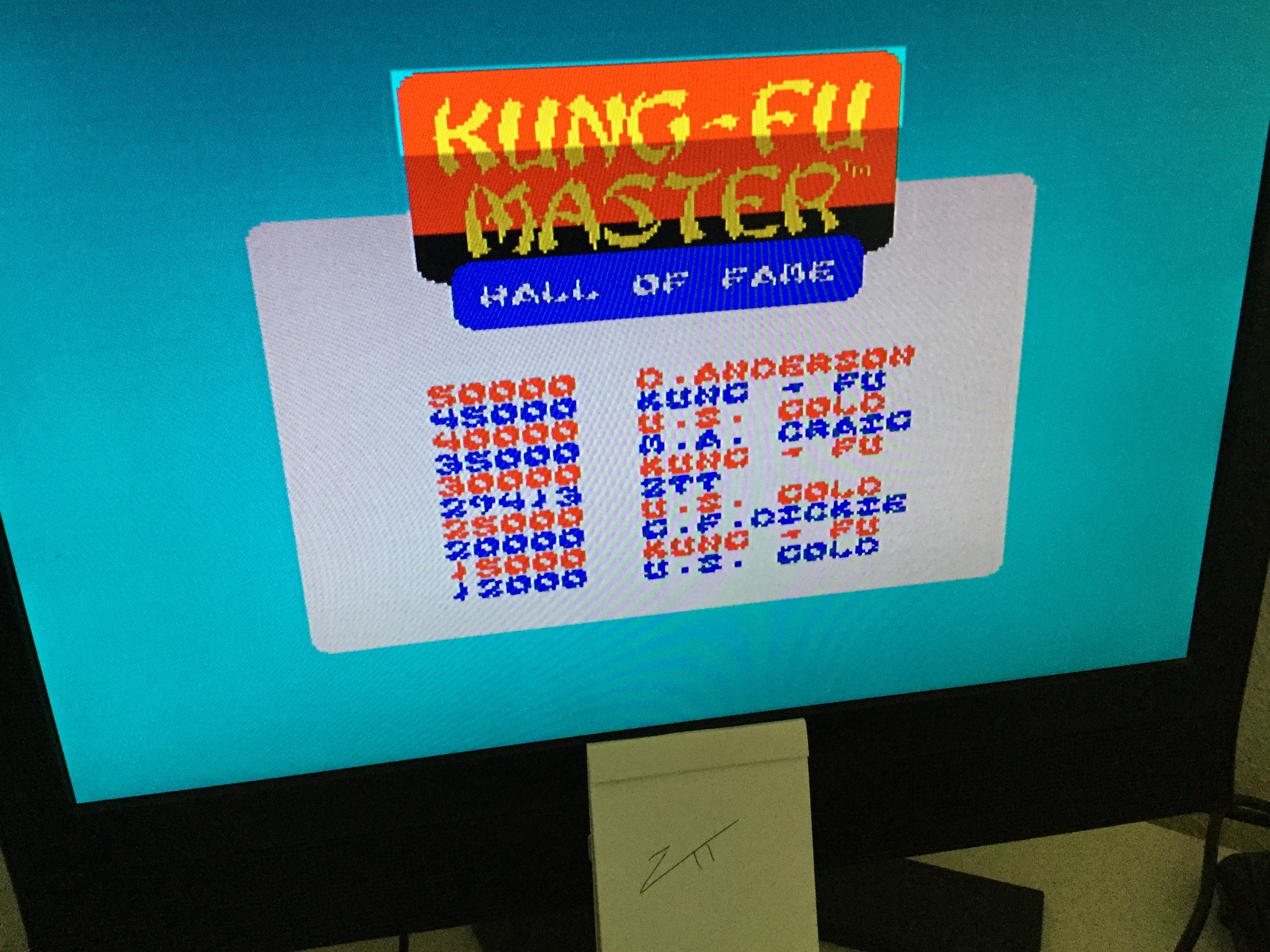 Frankie: Kung Fu Master (ZX Spectrum) 29,413 points on 2022-03-18 06:10:02