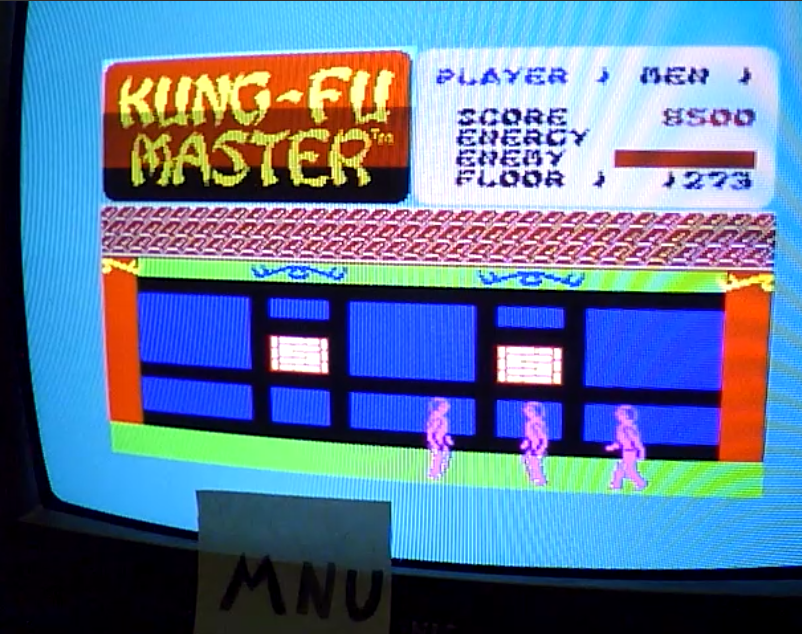 Kung Fu Master 8,500 points