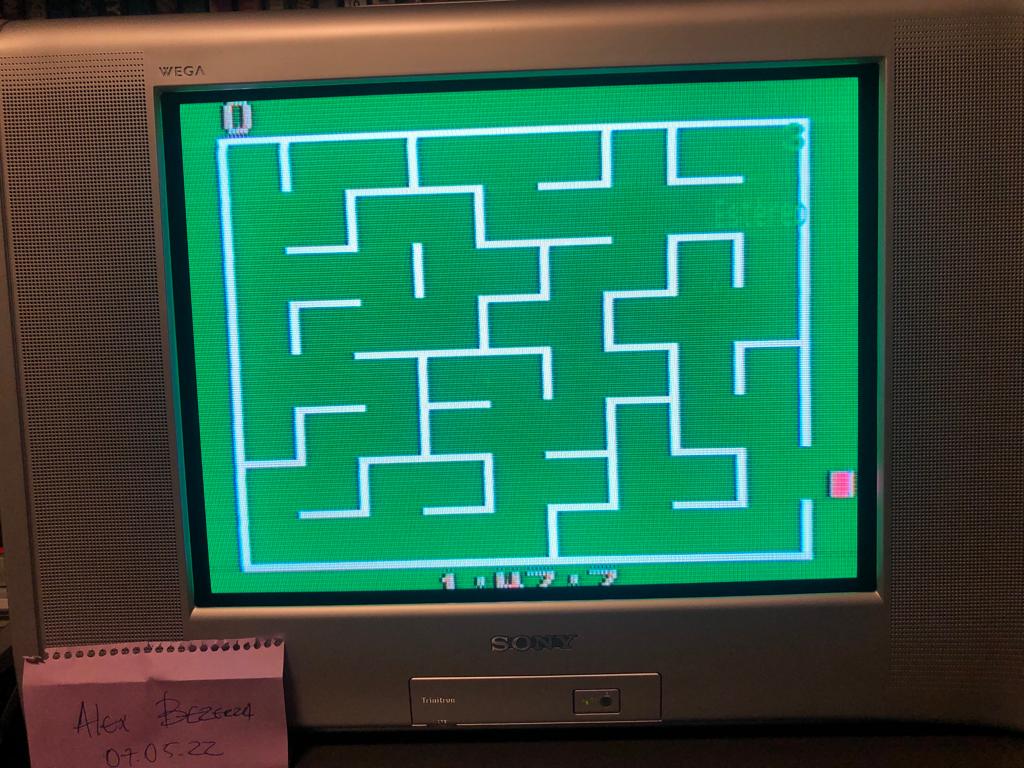 AlexBezerra: Labyrinth Game: Game Variation 0 (Odyssey 2 / Videopac) 0:01:47.7 points on 2022-05-07 18:04:10