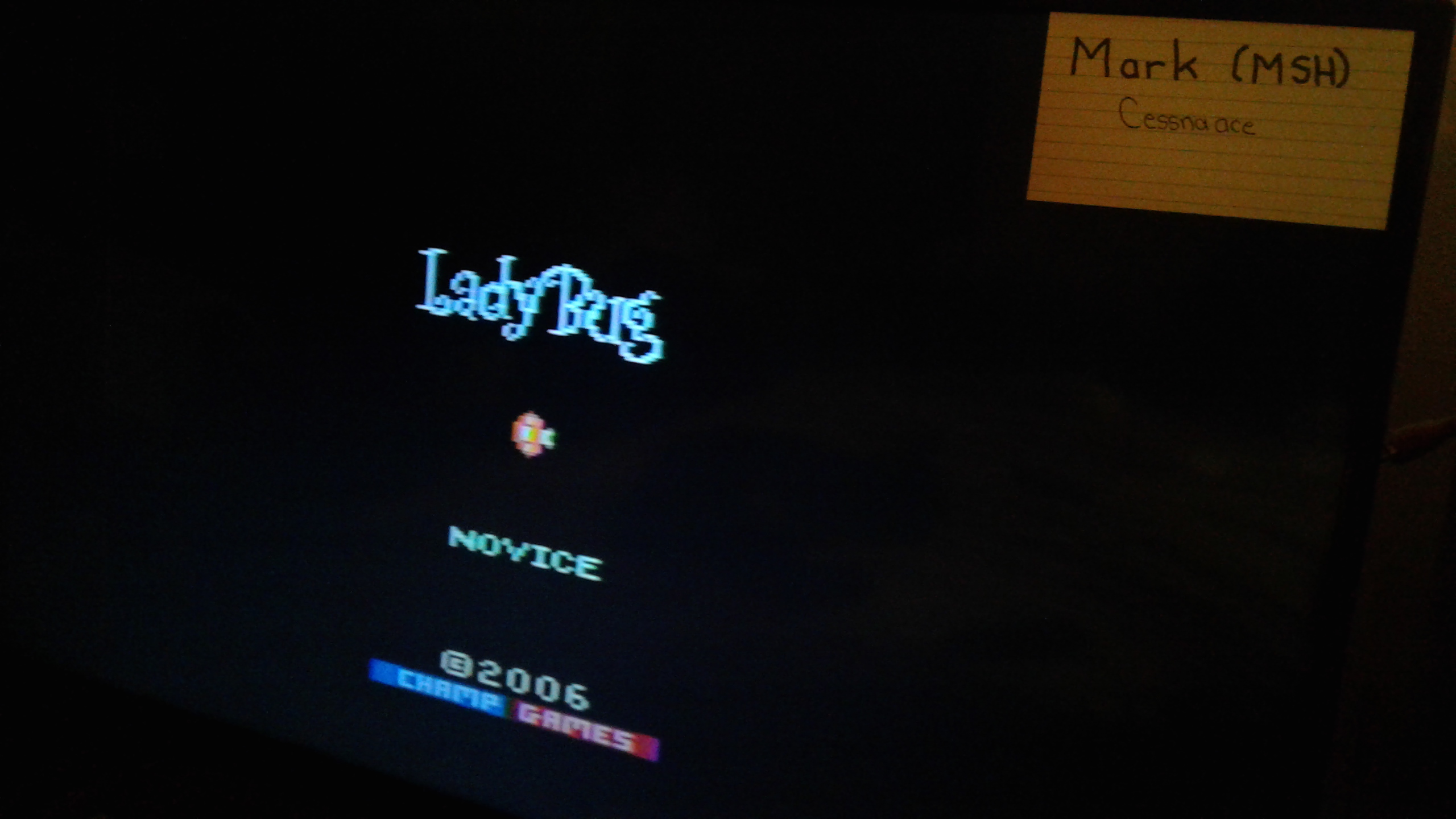 Mark: Lady Bug: Novice (Atari 2600 Novice/B) 20,060 points on 2019-06-03 01:10:06