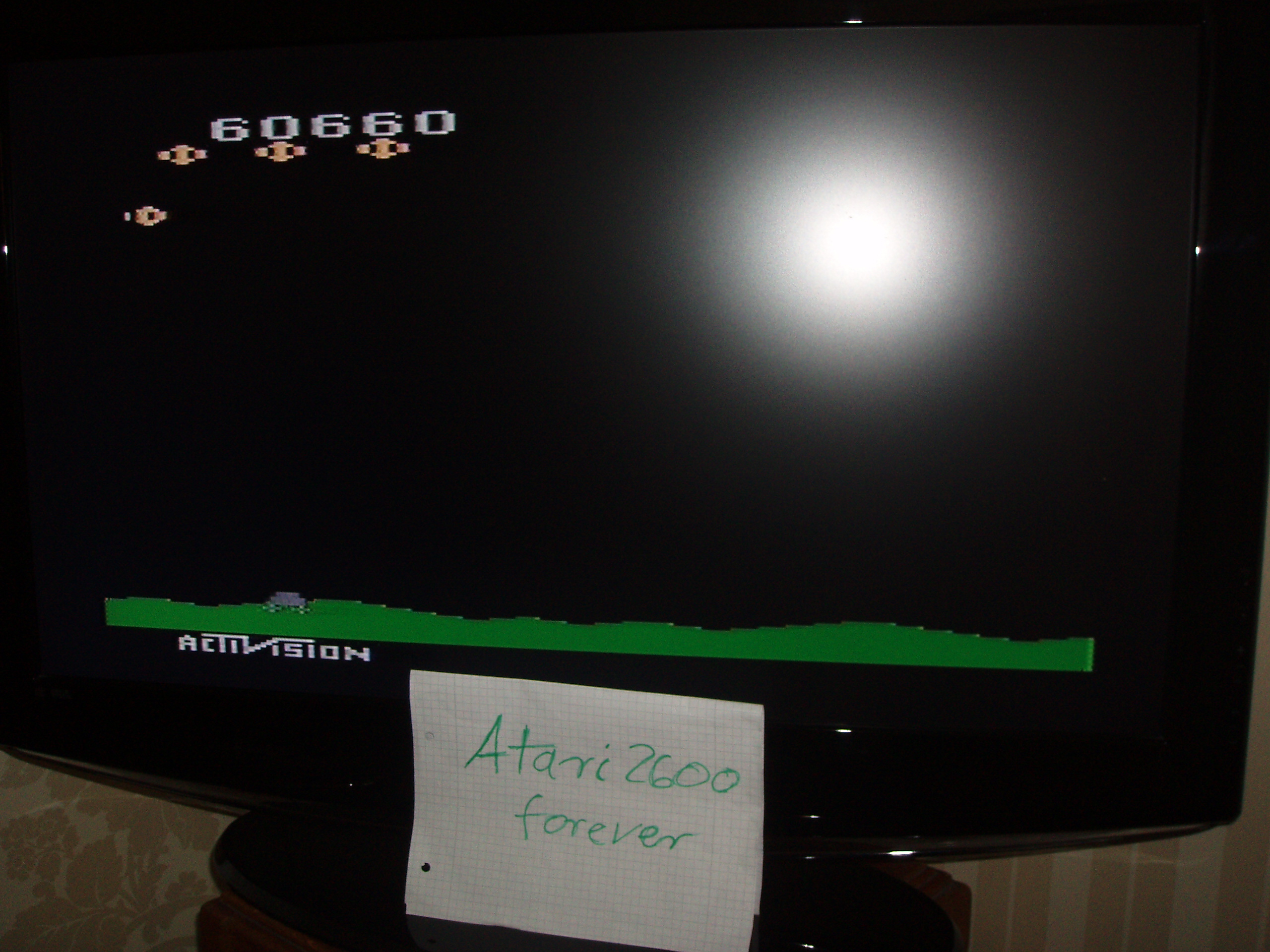 atari2600forever: Laser Blast (Atari 2600 Novice/B) 60,660 points on 2015-07-05 09:59:45