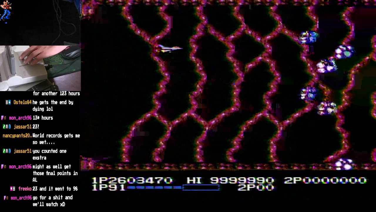 Whilethekidsareaway: Life Force (NES/Famicom) 12,603,460 points on 2021-06-24 08:49:21