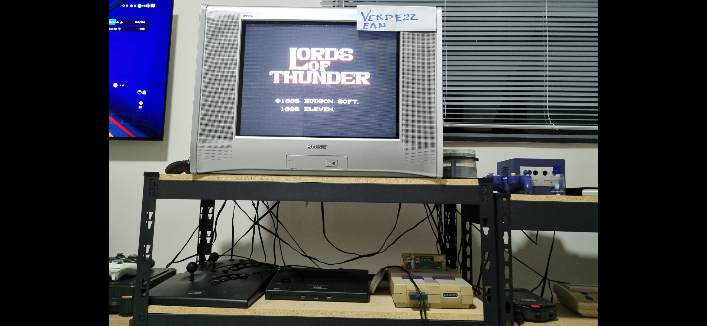 Verde22: Lords of Thunder (Sega Genesis / MegaDrive) 1,579,360 points on 2022-06-25 18:14:50