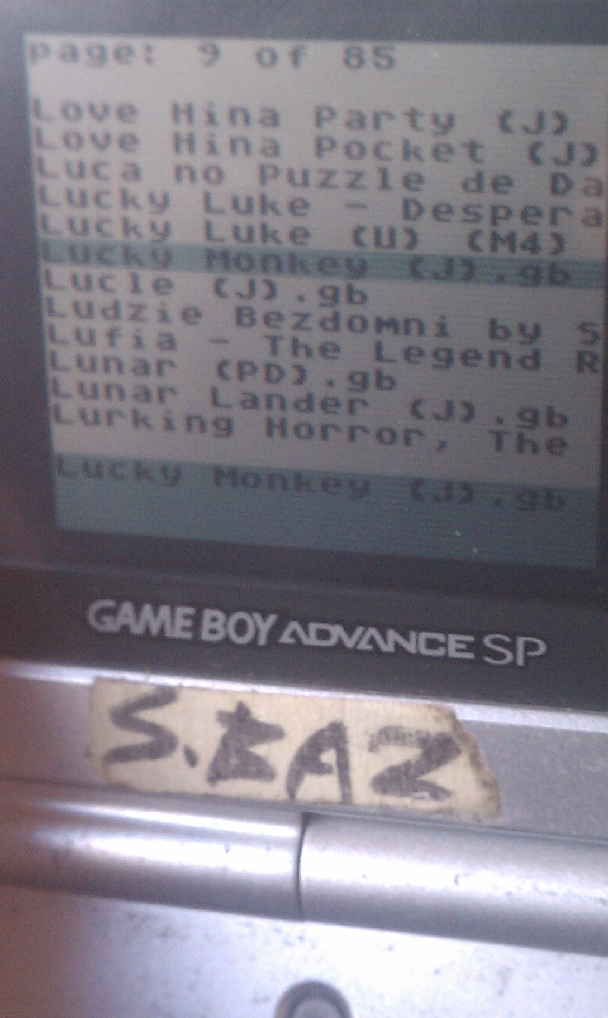 S.BAZ: Lucky Monkey (Game Boy) 9,140 points on 2018-08-24 16:23:03