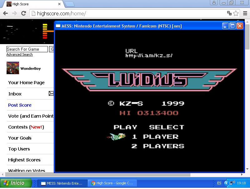 WonderBoy: Luidius (NES/Famicom Emulated) 313,400 points on 2015-11-20 04:33:03