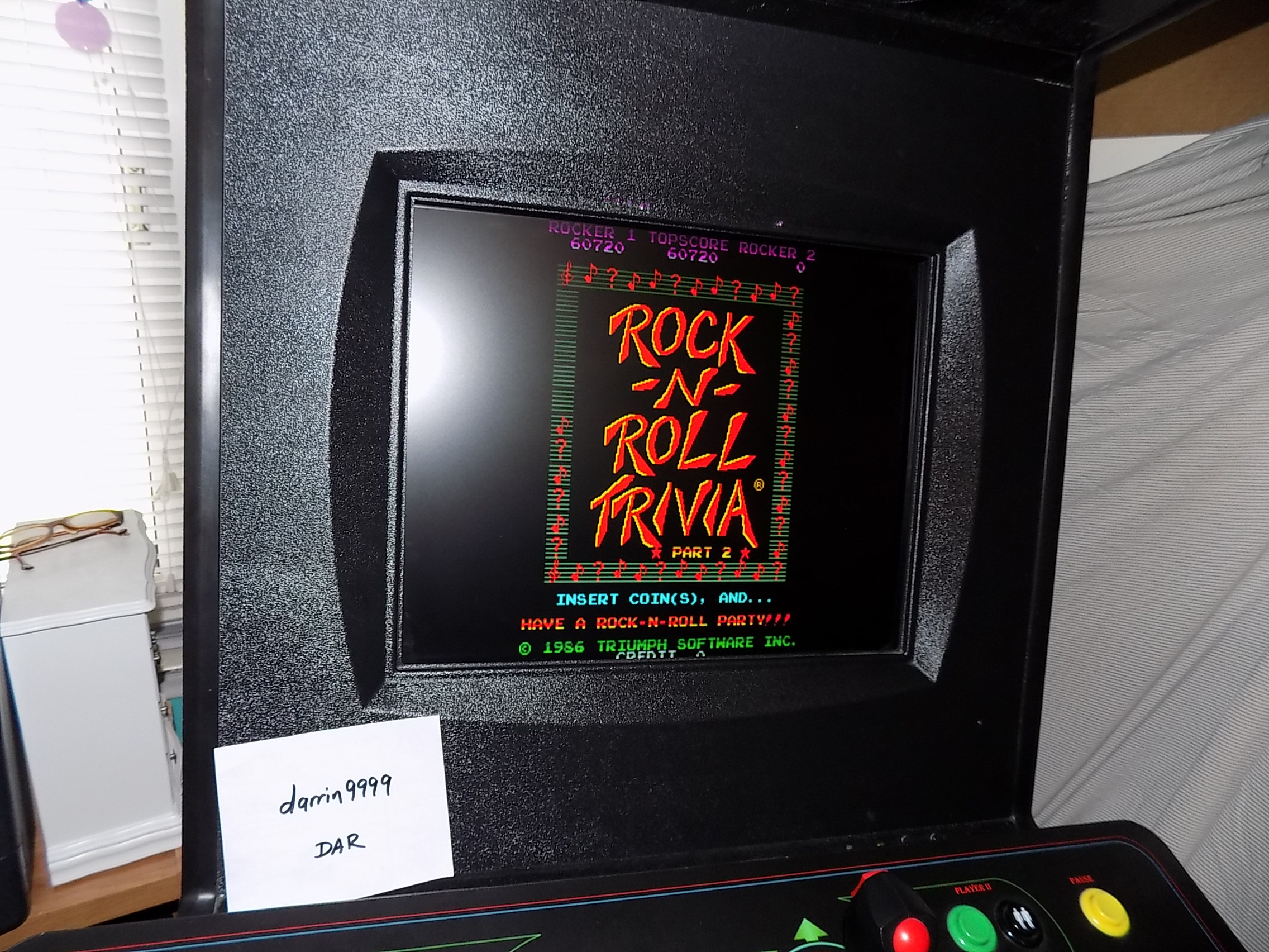 darrin9999: MTV Rock-N-Roll Trivia Part 2 [rocktrv2] (Arcade Emulated / M.A.M.E.) 60,720 points on 2018-09-14 12:19:51