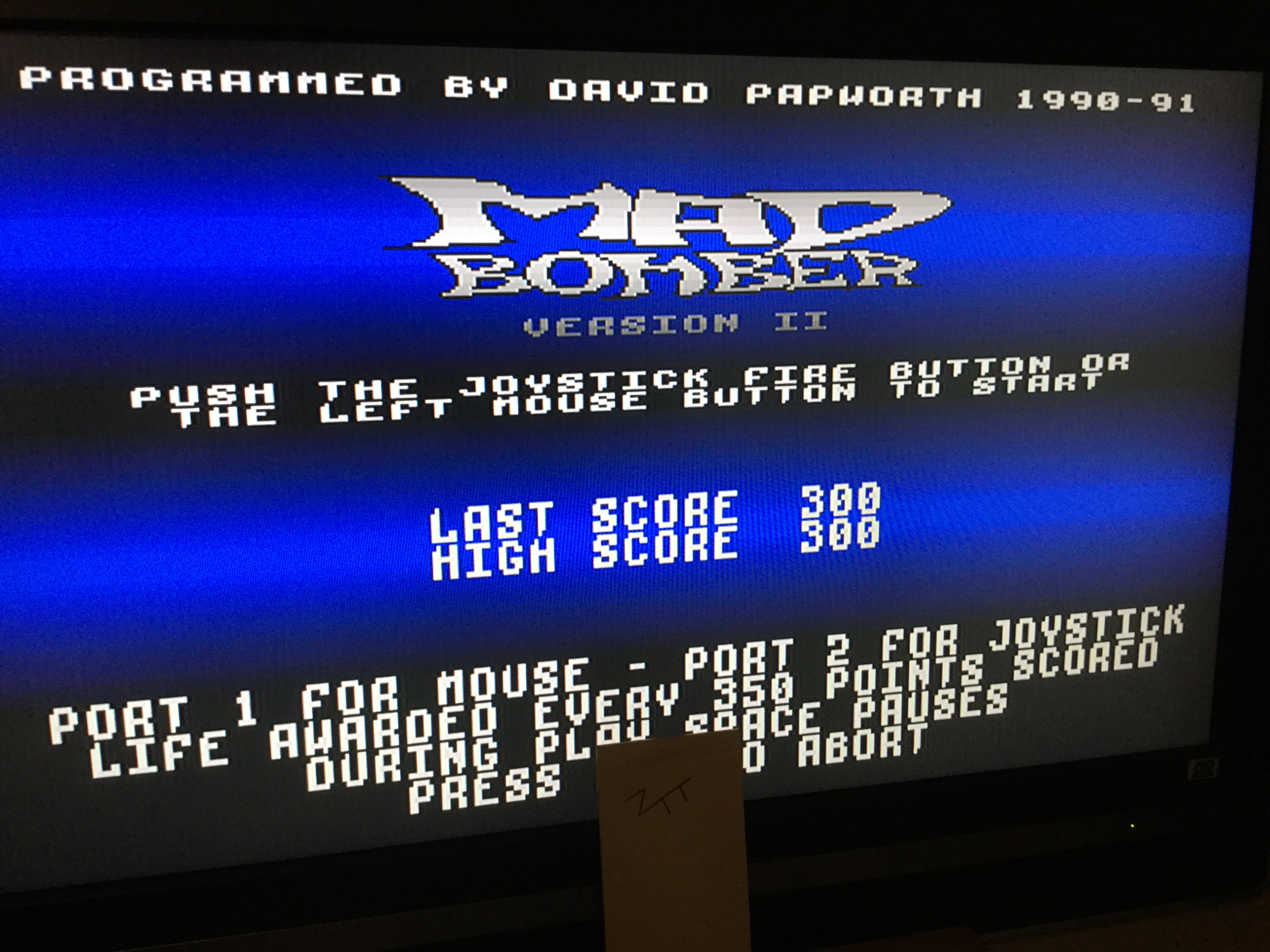 Frankie: Mad Bomber Version 2 (Amiga) 300 points on 2020-03-28 04:01:12