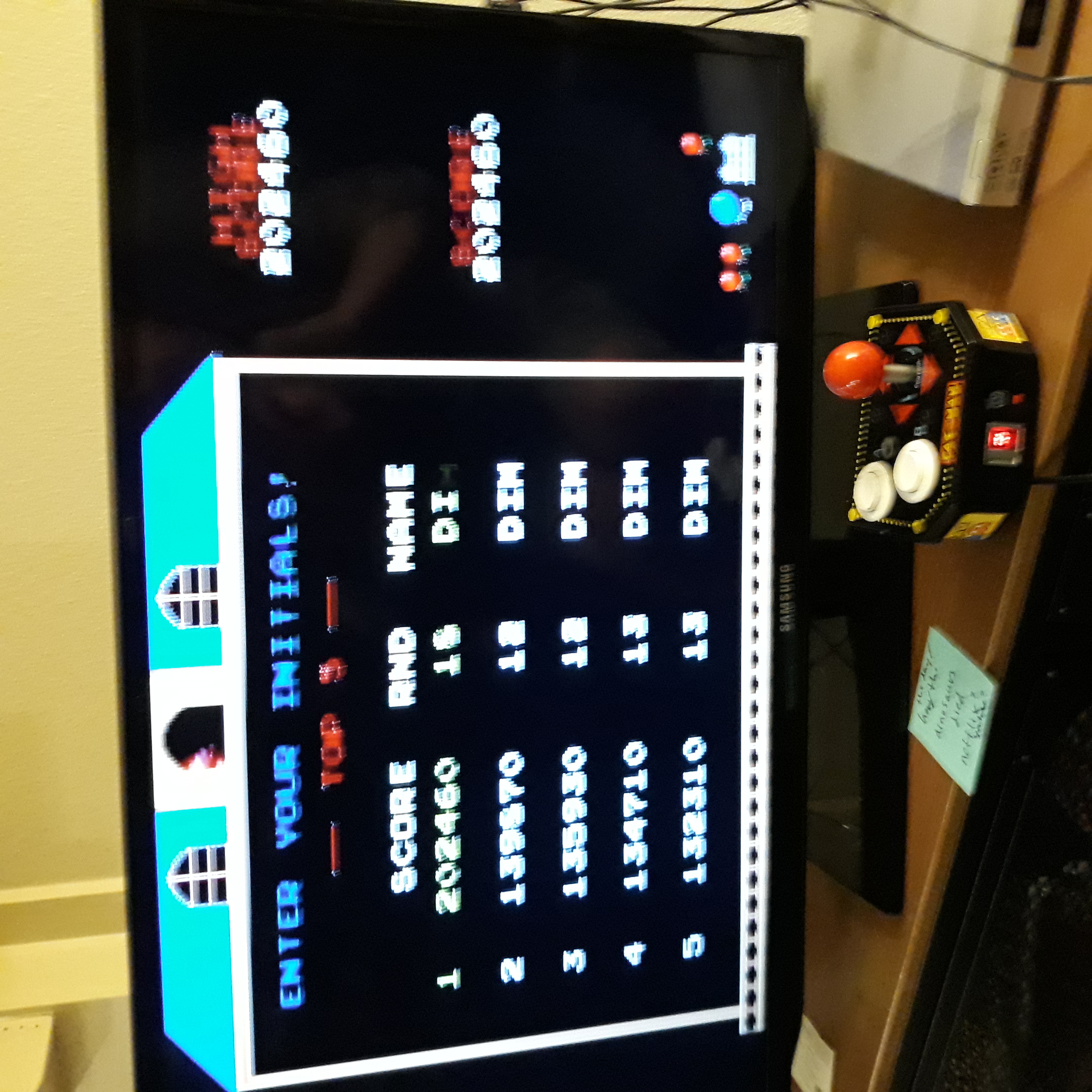 Jakks Pacific Retro Arcade Pac-Man: Mappy 202,460 points