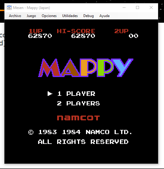 waxxchris: Mappy (NES/Famicom Emulated) 62,870 points on 2022-01-27 20:58:06