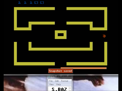 S.BAZ: Marauder [Game 4] (Atari 2600 Emulated Novice/B Mode) 11,100 points on 2016-12-16 12:56:51