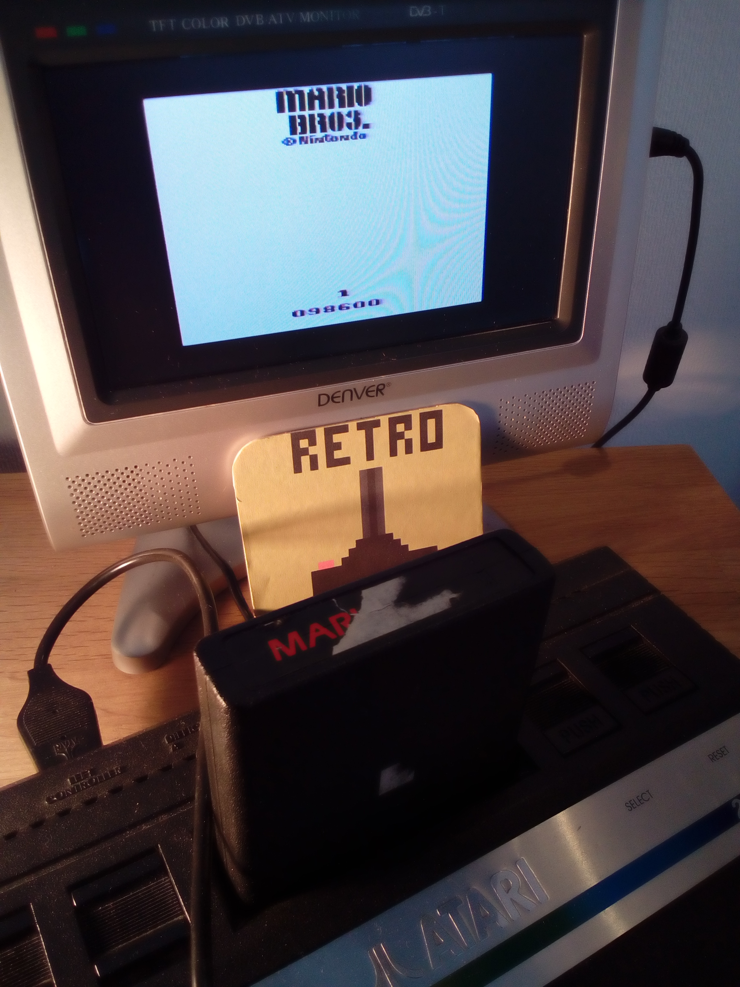 RetroRob: Mario Bros (Atari 2600) 98,600 points on 2019-03-26 02:24:13