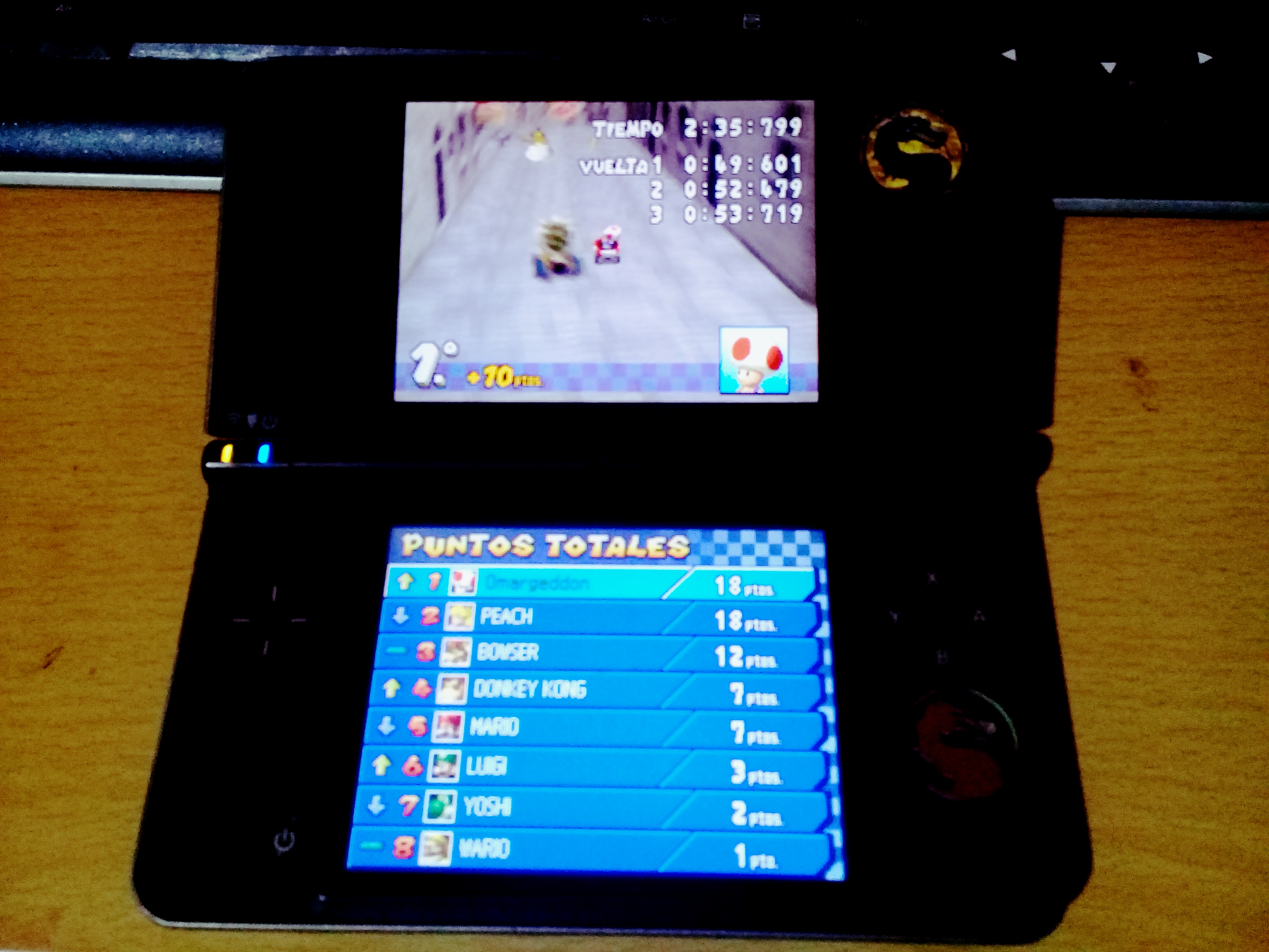omargeddon: Mario Kart DS: Delfino Square [100cc] [Lap Time] (Nintendo DS) 0:00:49.601 points on 2020-09-14 14:26:01